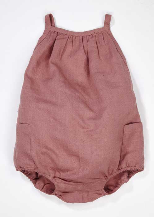 Baby Girls Rust Babysuits