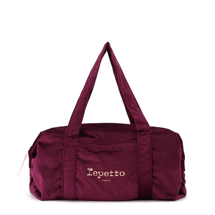 Girls Dark Red Logo Ballet Bag(L码）
