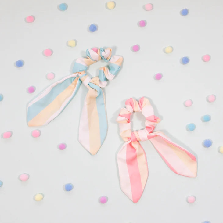 Bonbon Scarf Tie Scrunchies