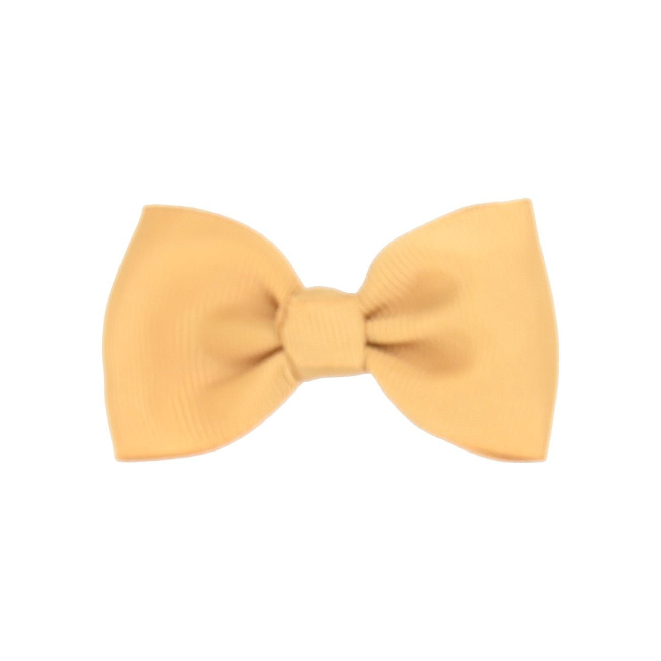 Girls Yellow Bow Hair Clip - 7cm