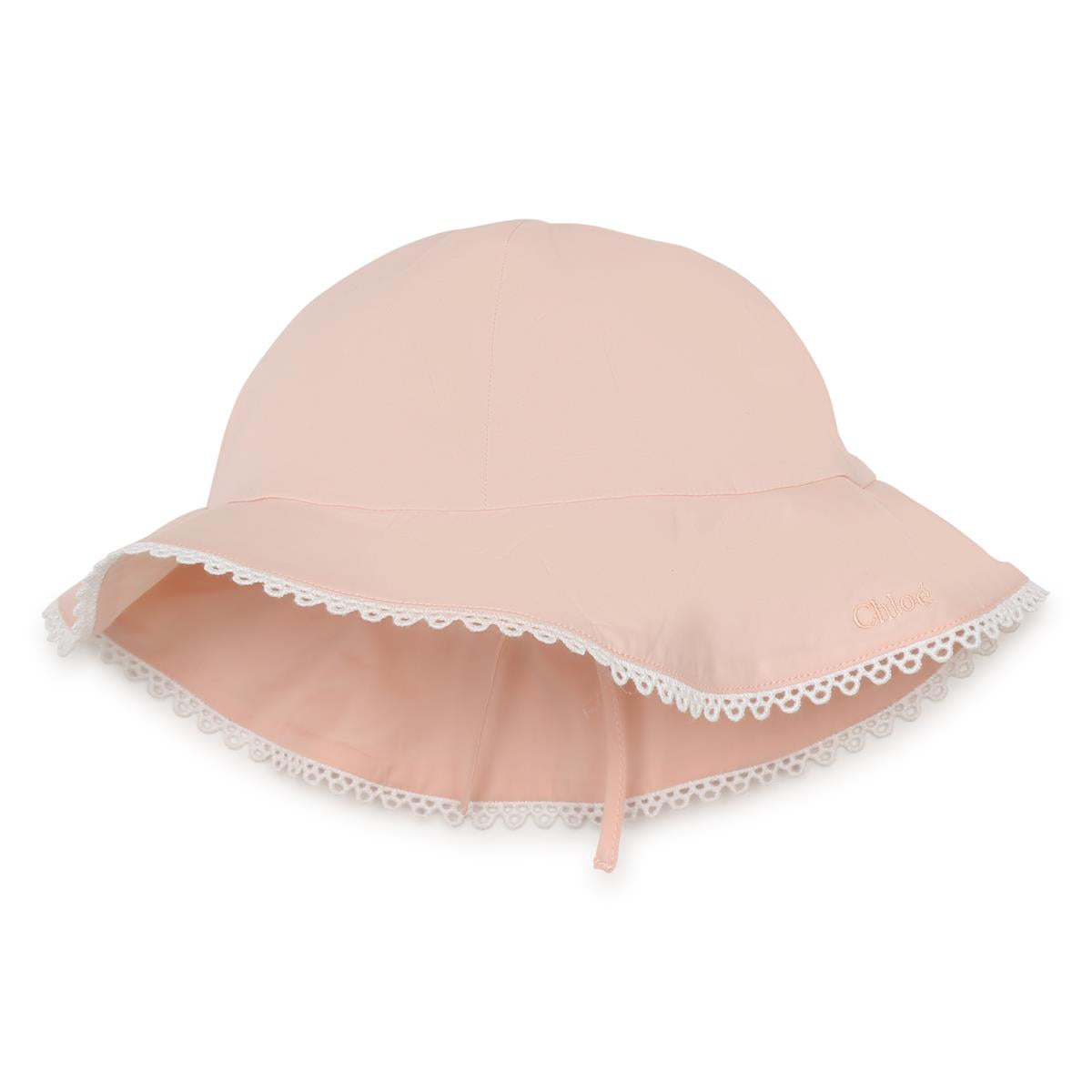 Girls Peach Hat