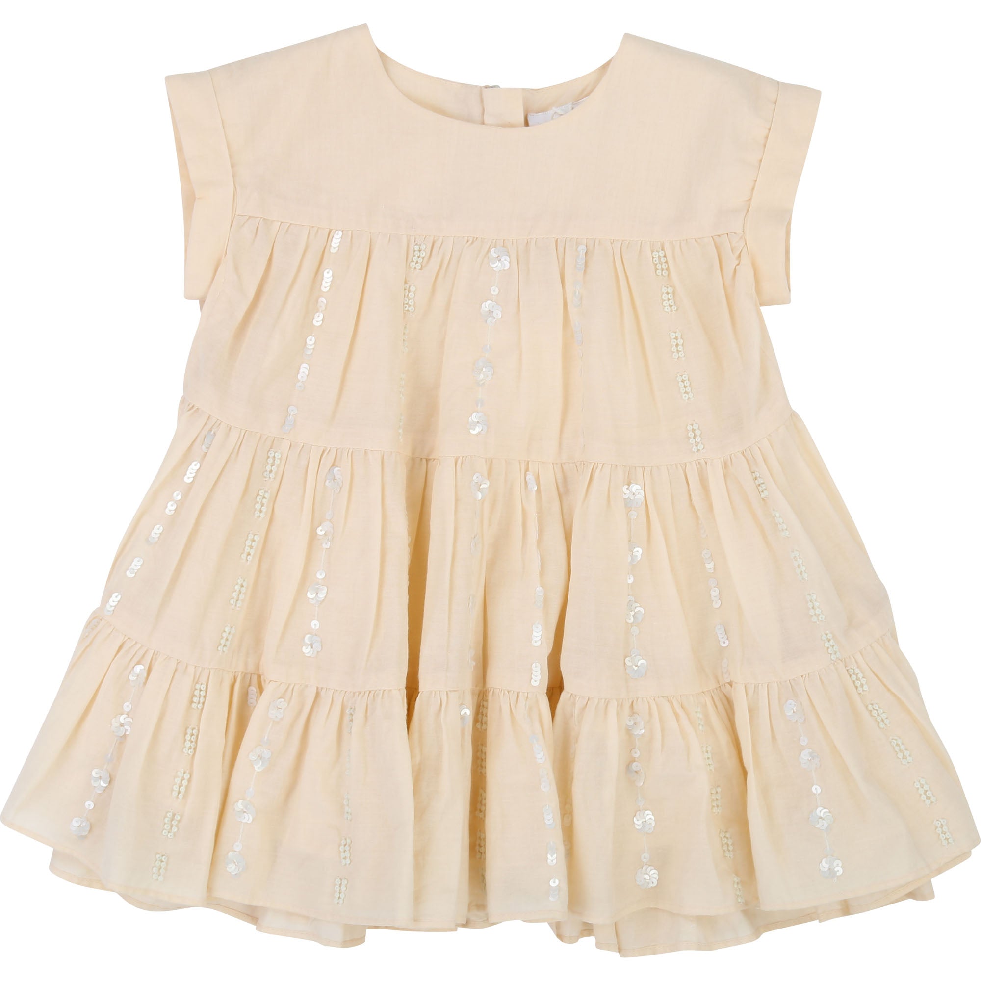 Baby Girls Pink Cotton Dress
