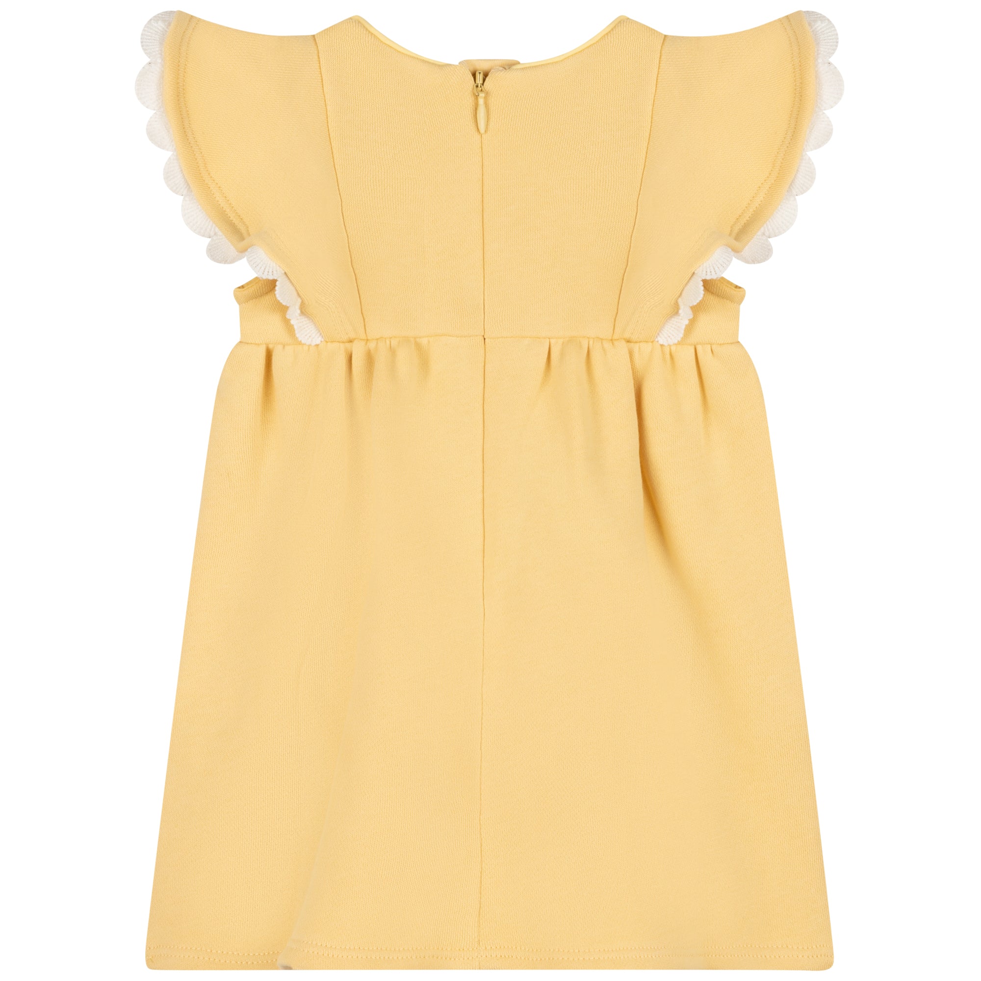 Baby Girls Yellow Logo Dress