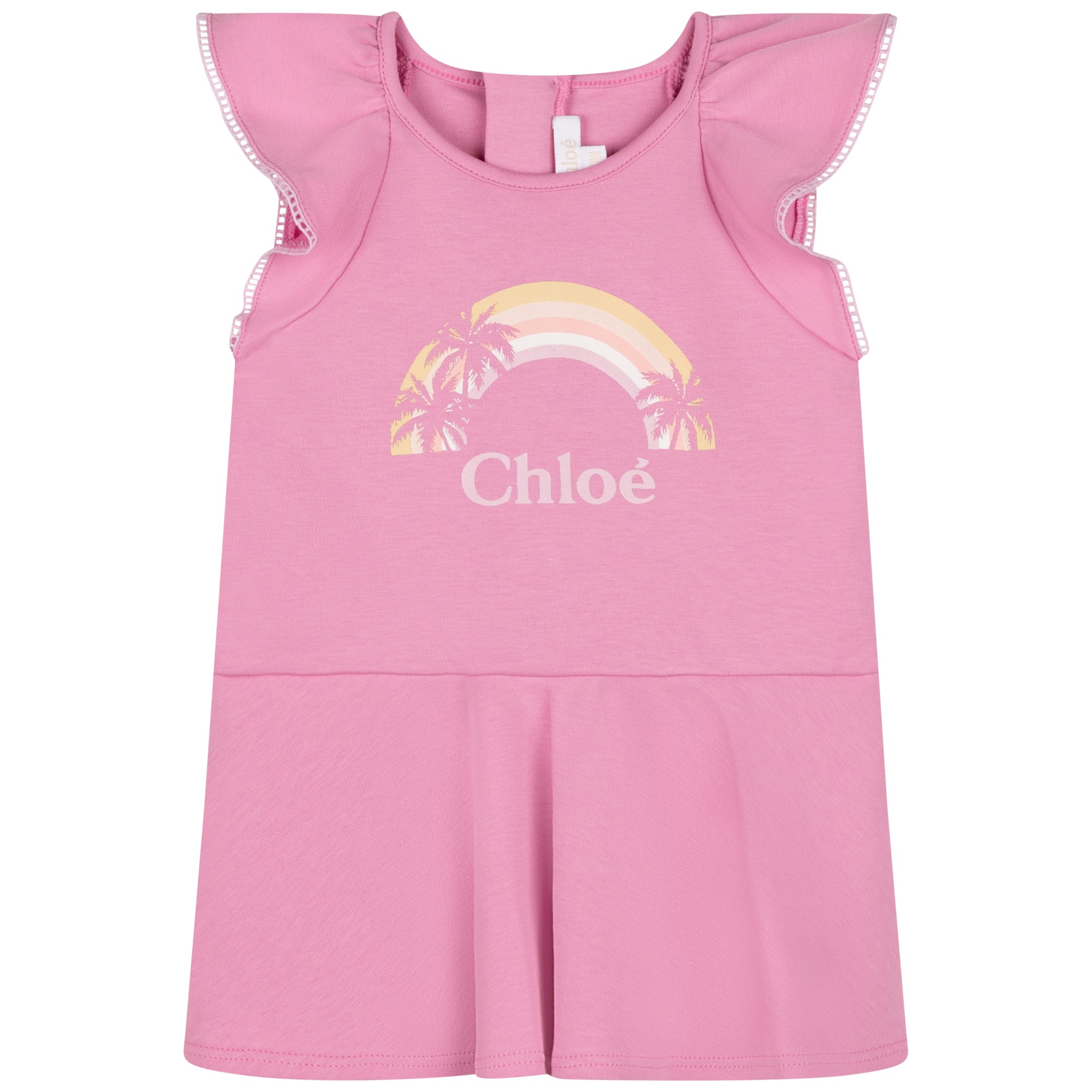 Baby Girls Pink Cotton Dress