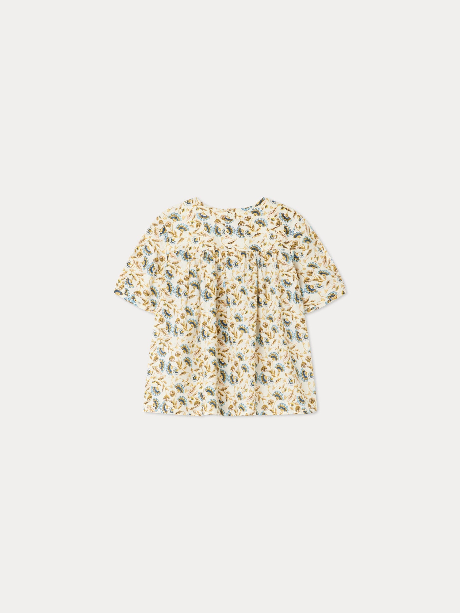 Girls Multicolor Flower Shirt