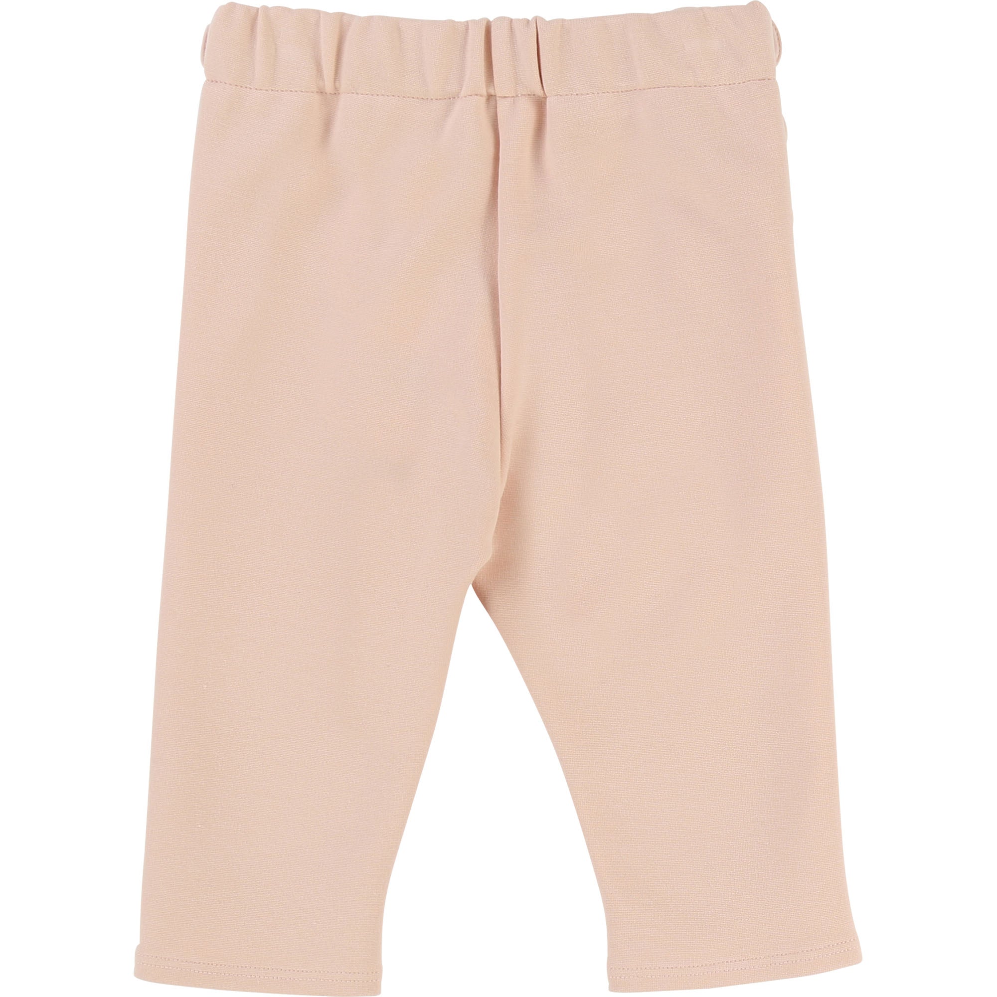 Baby Girls Light Pink Cotton Pants