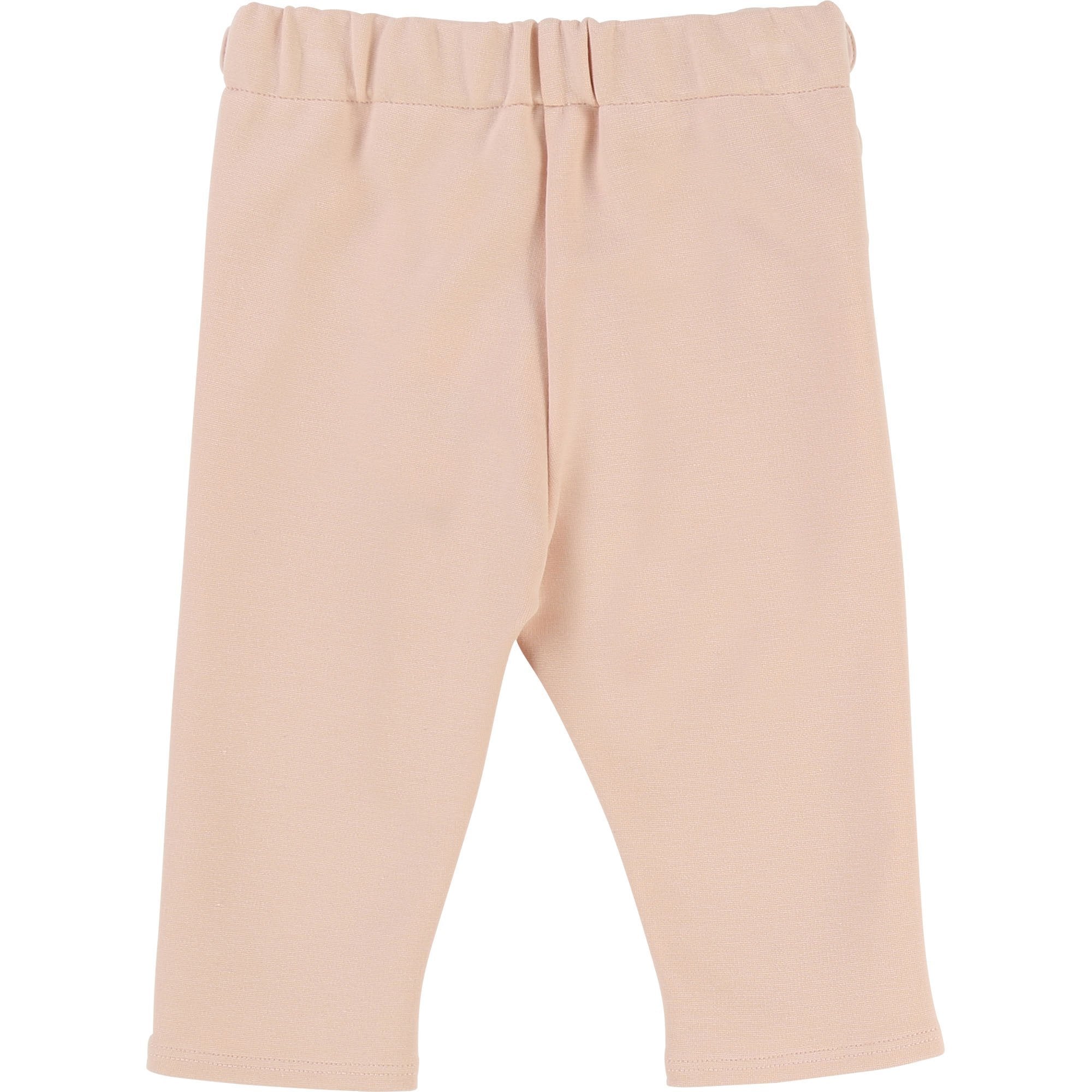 Baby Girls Light Pink Cotton Pants