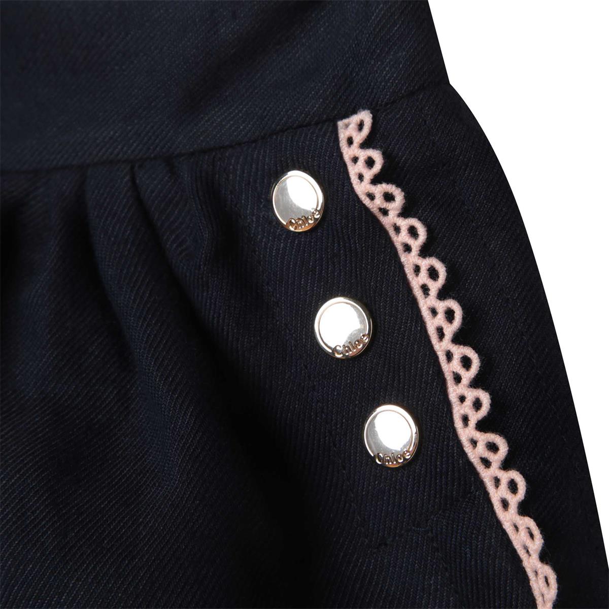 Baby Girls Blue Shorts