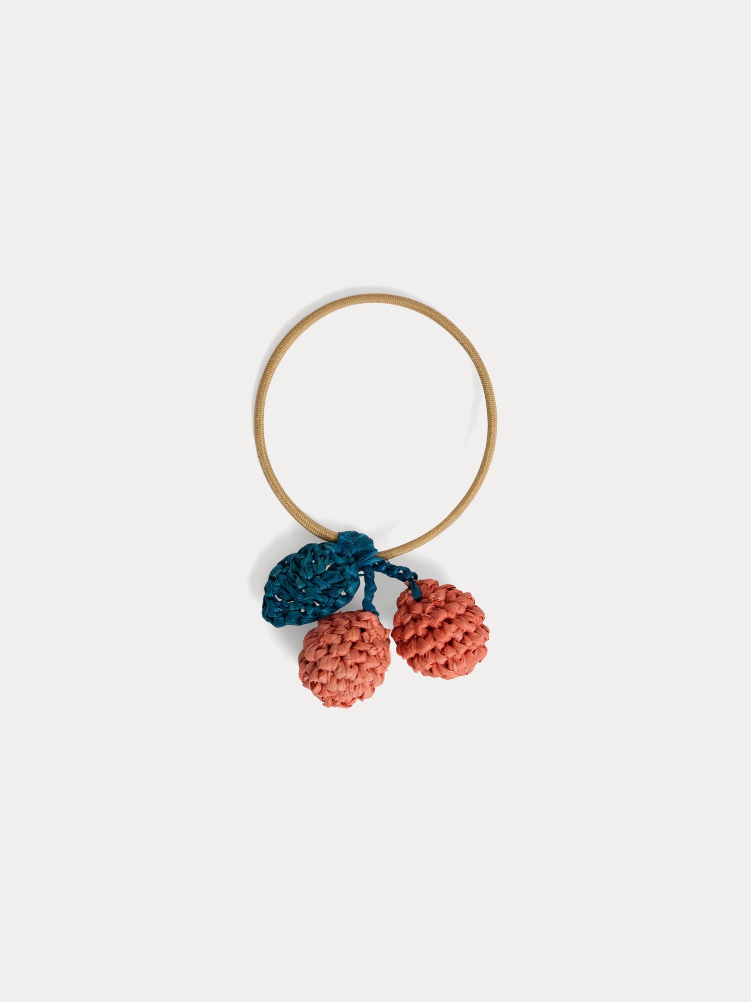 Girls Coral Hair Ring