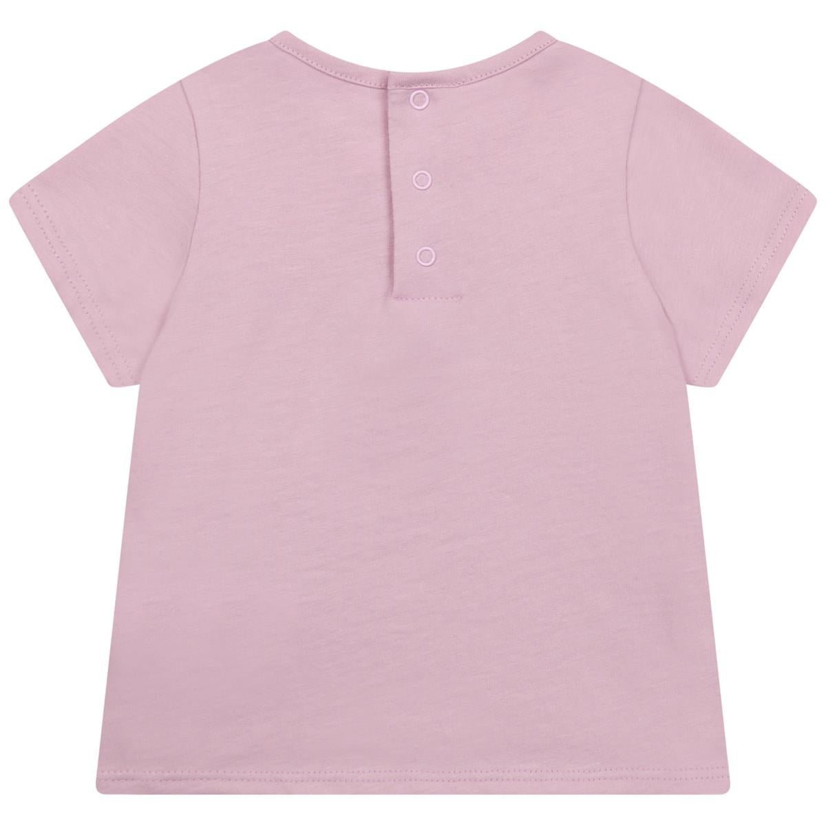 Baby Girls Pink Logo T-Shirt