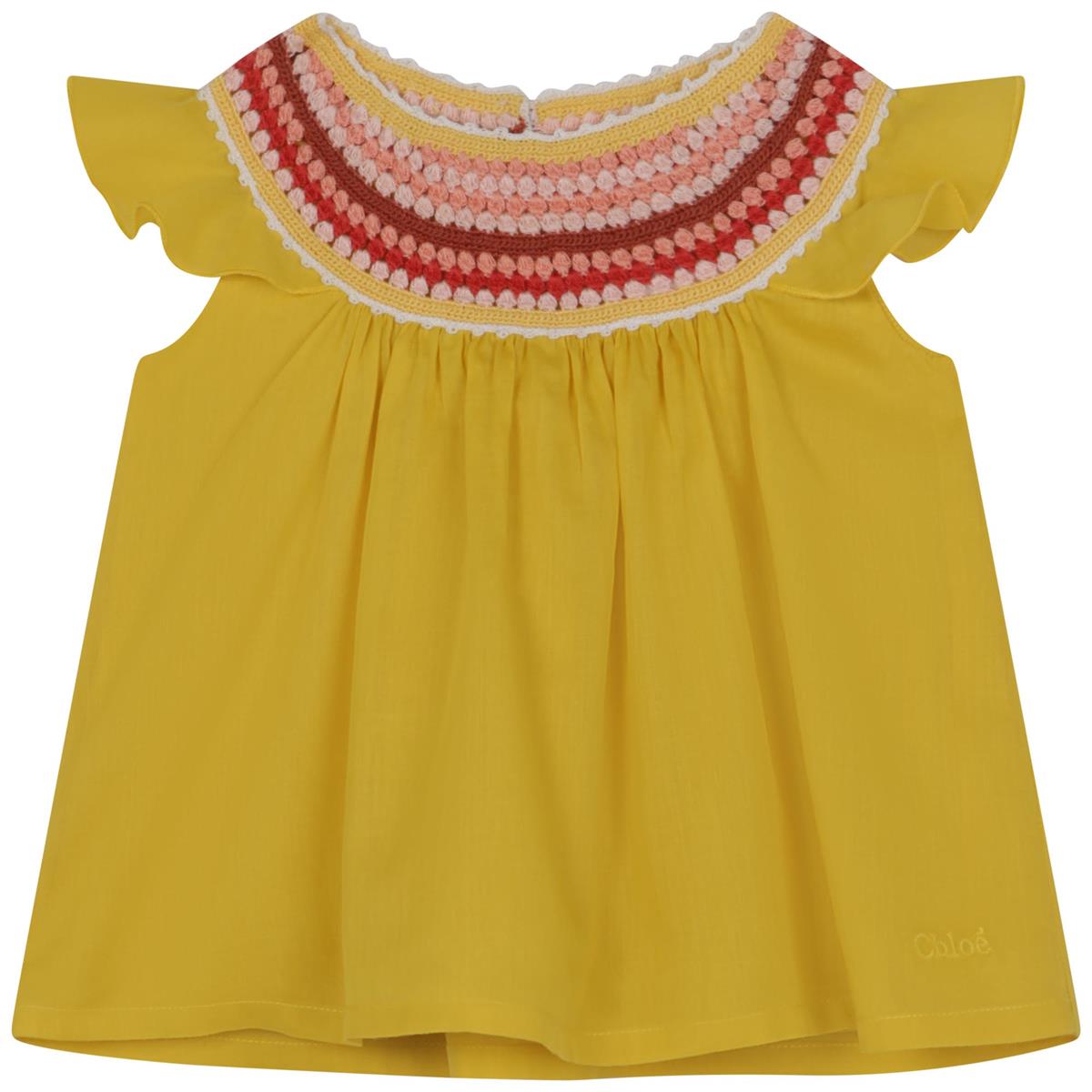 Baby Girls Yellow Tops