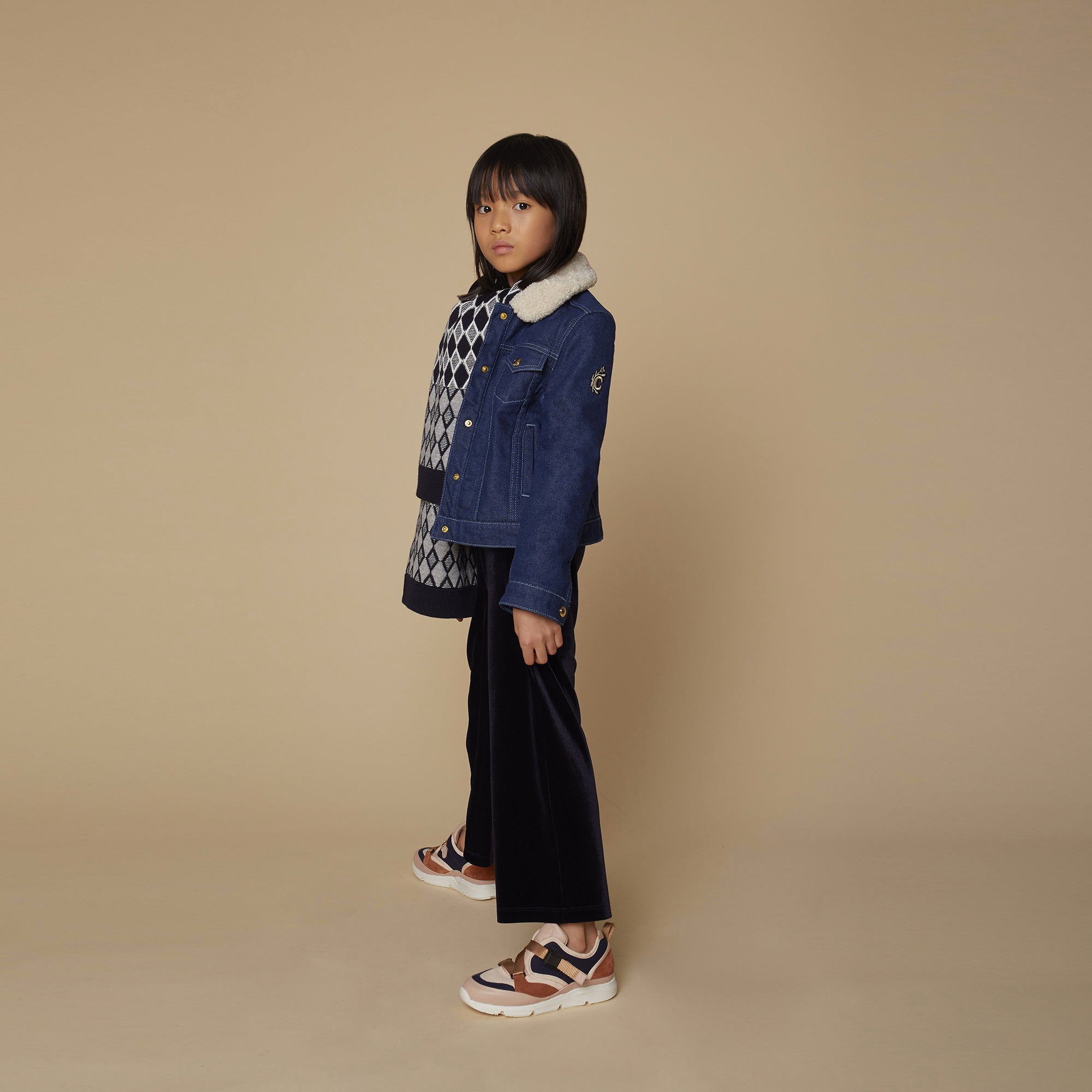 Girls Blue Denim Jacket
