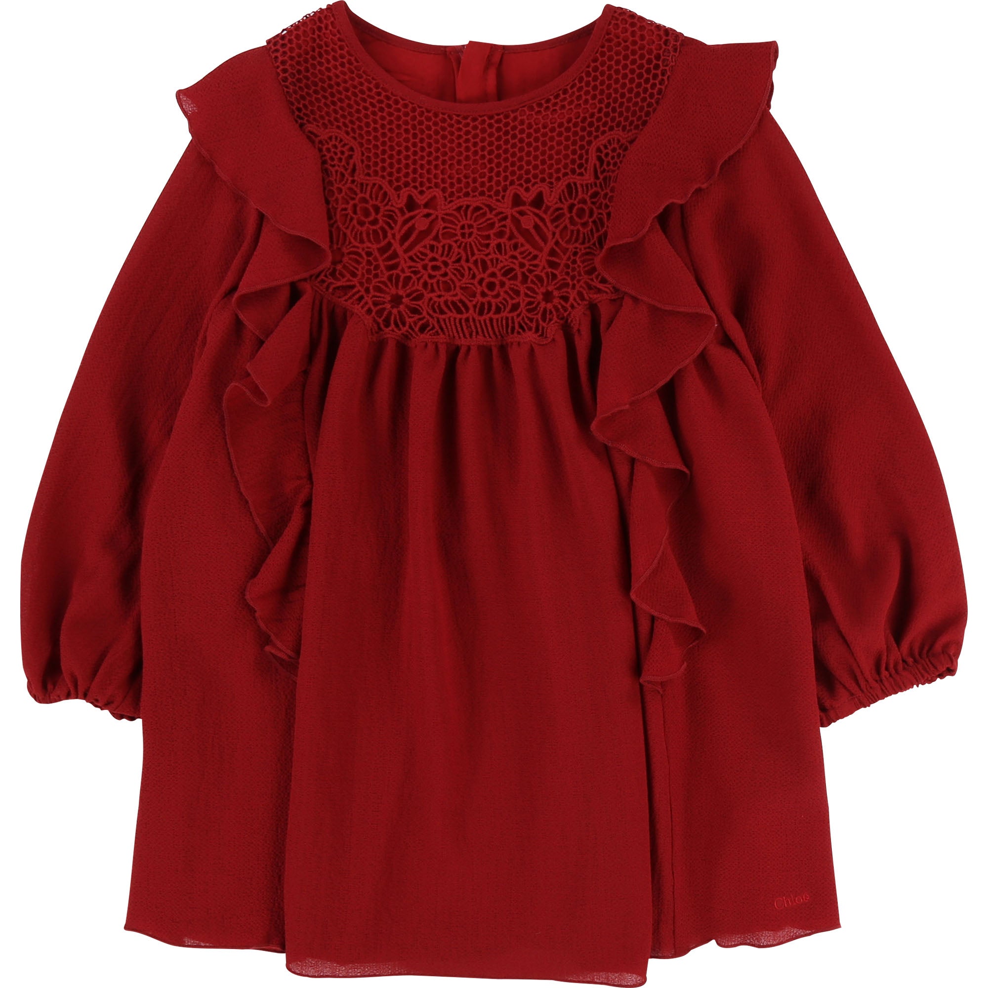 Girls Red Dress