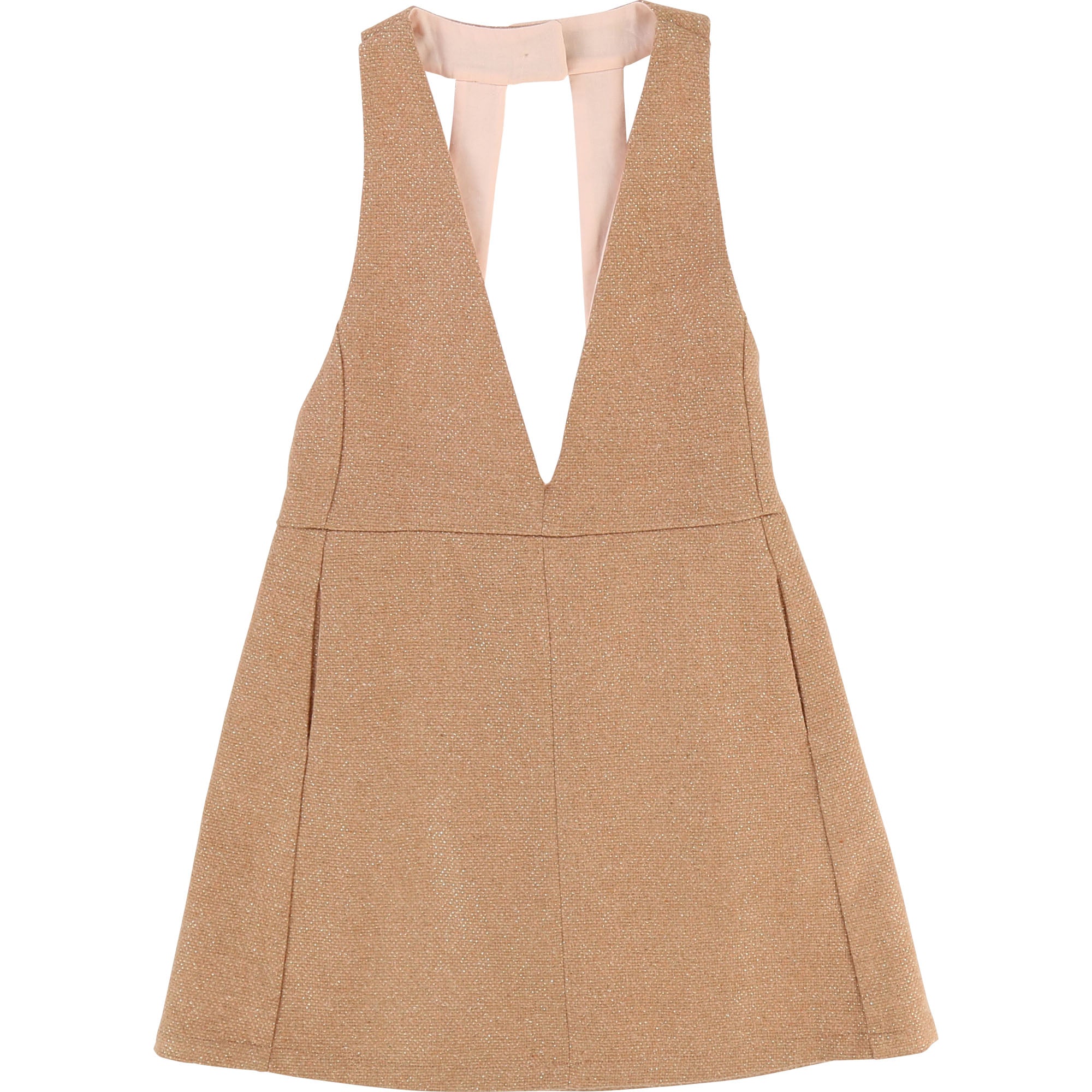 Girls Beige Dress