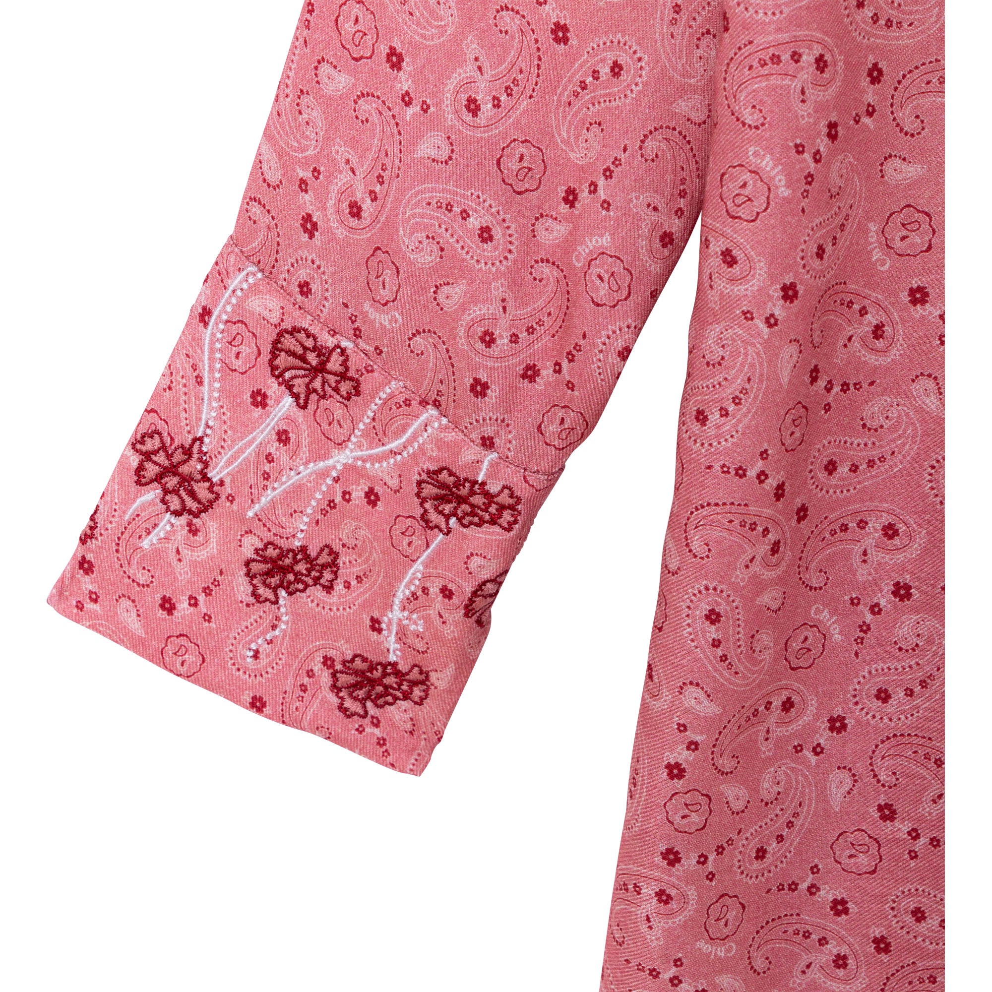 Girls Pink Printing Dress
