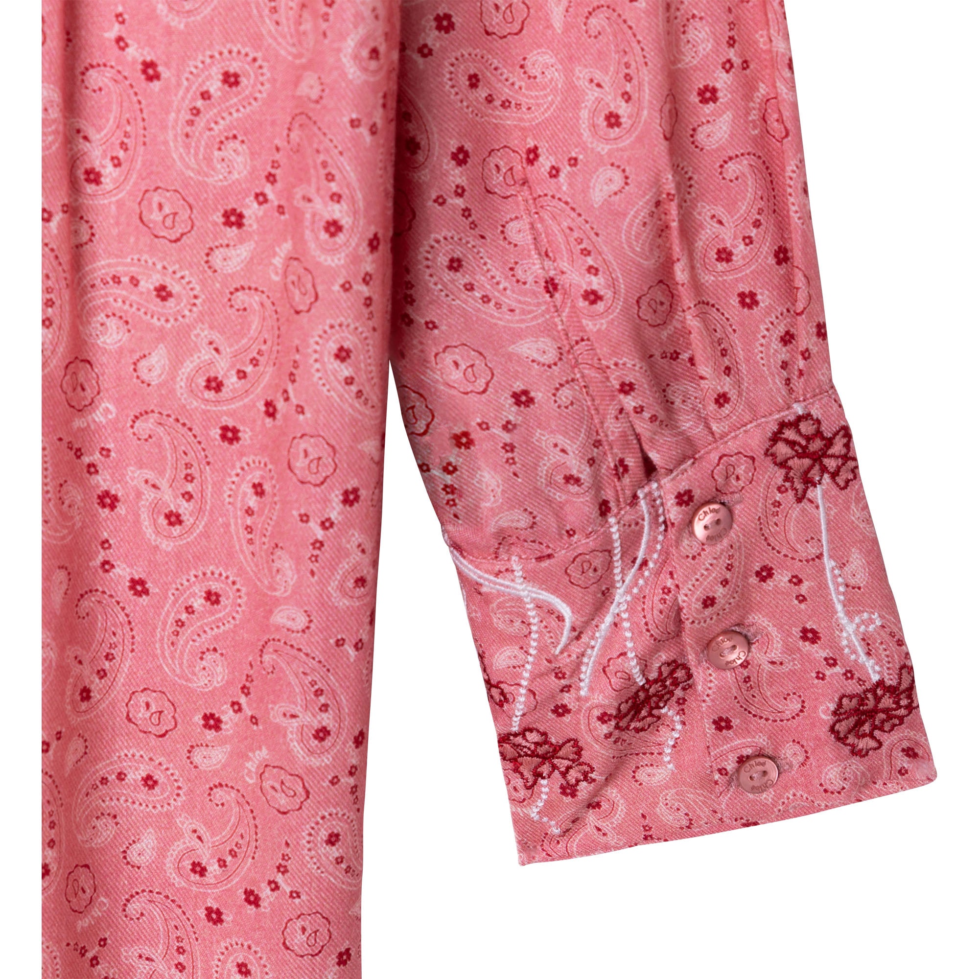 Girls Pink Printing Dress
