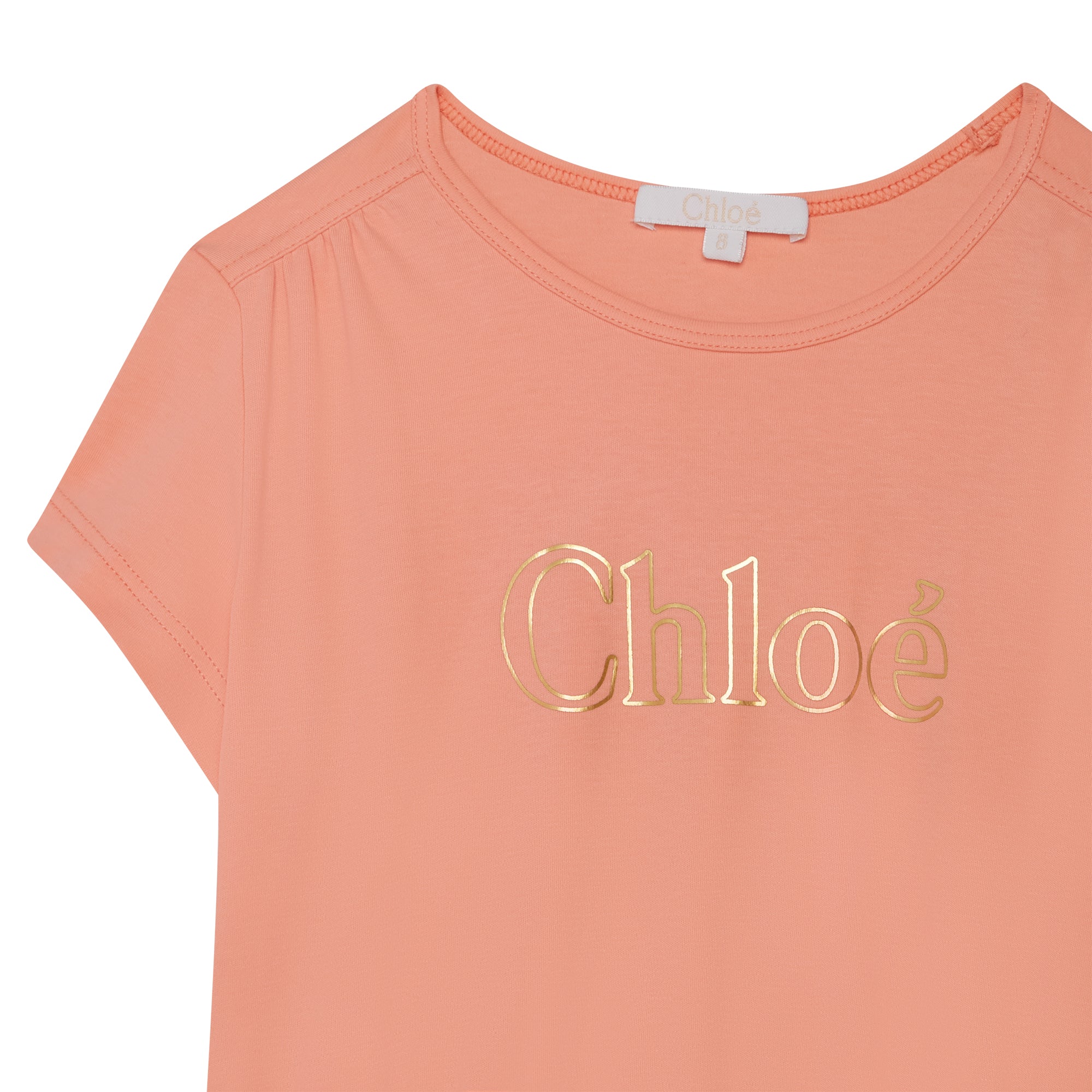 Girls Pink Cotton Dress