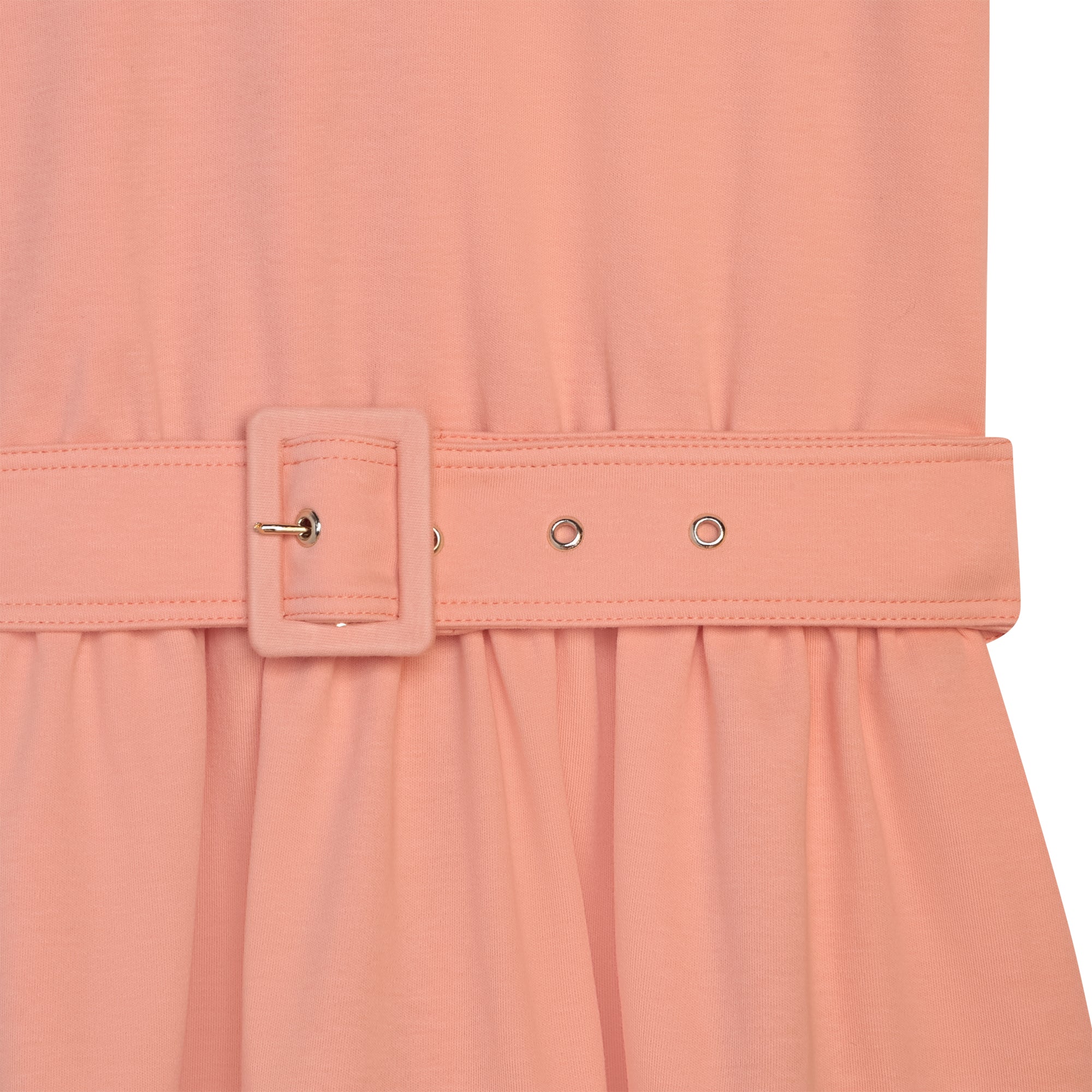 Girls Pink Cotton Dress
