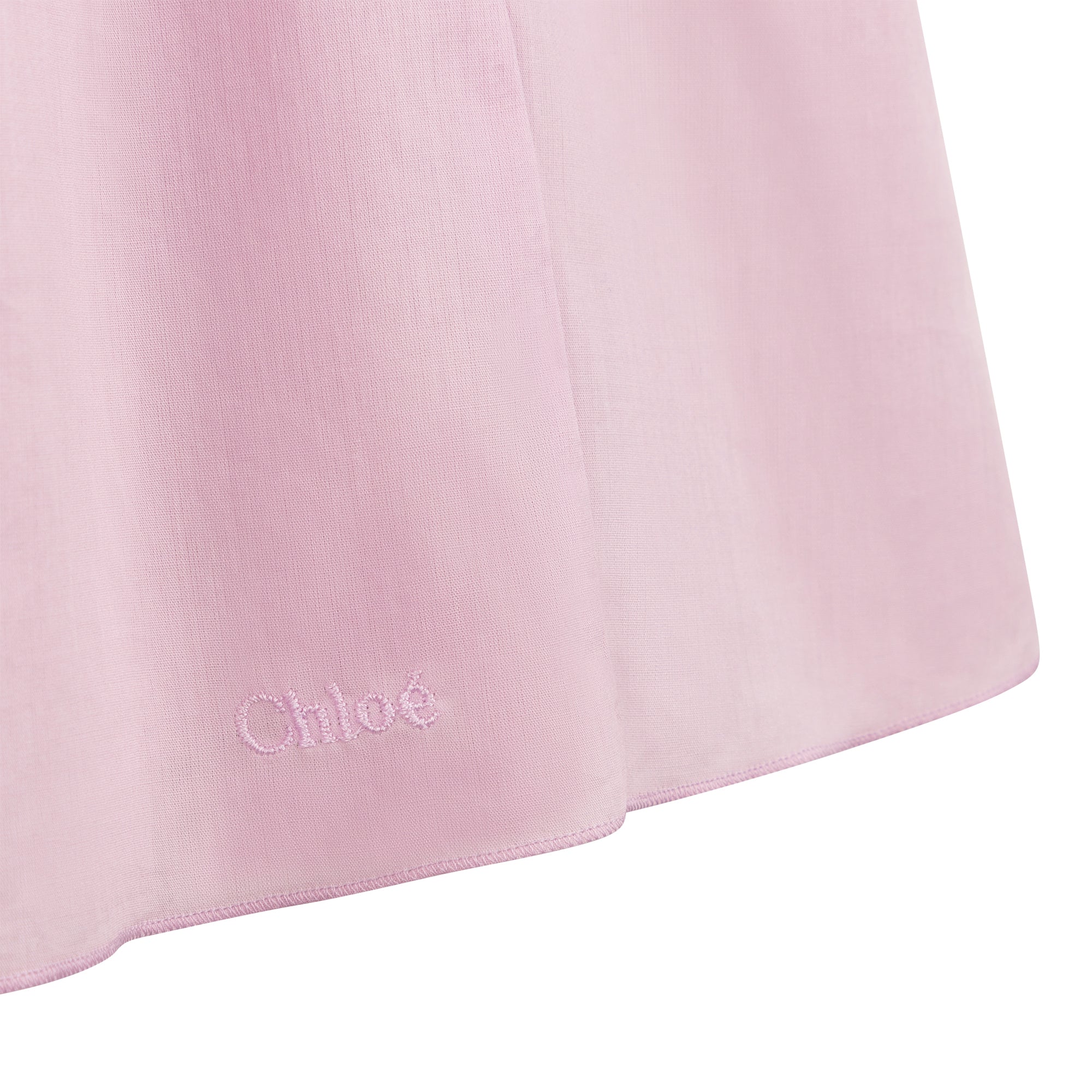 Girls Pink Cotton Dress