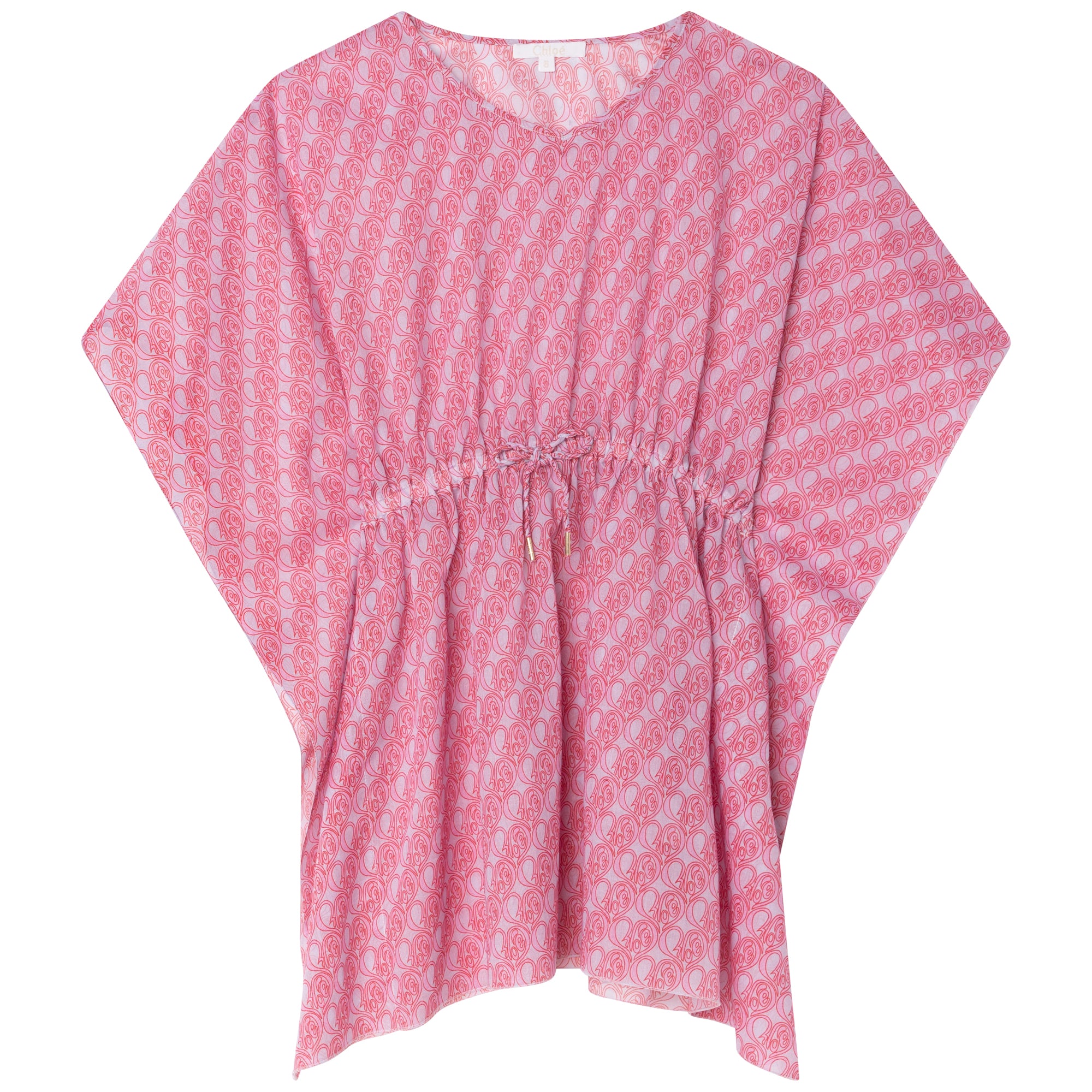 Girls Pink Cotton Dress