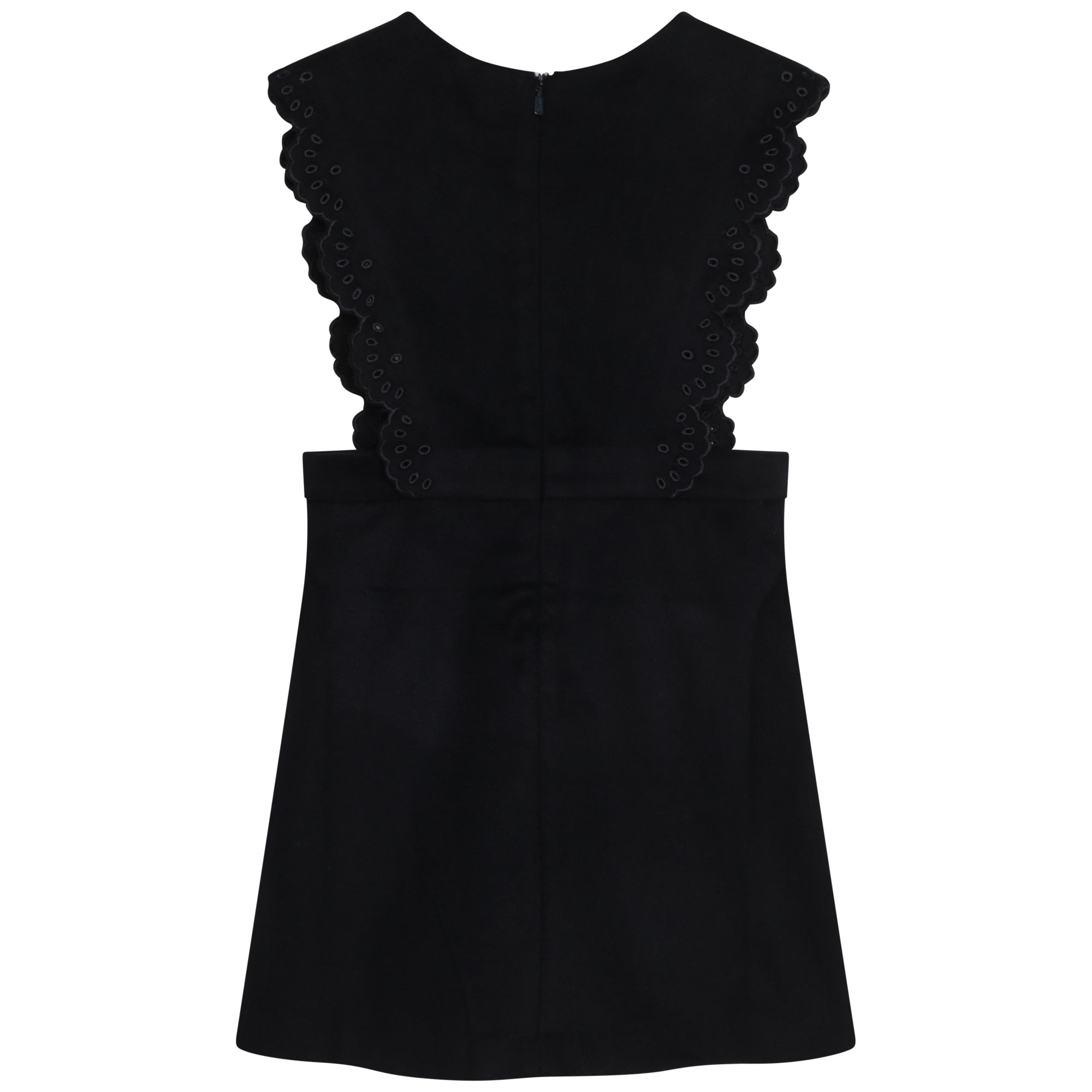 Girls Navy Blue Pinafore Dress