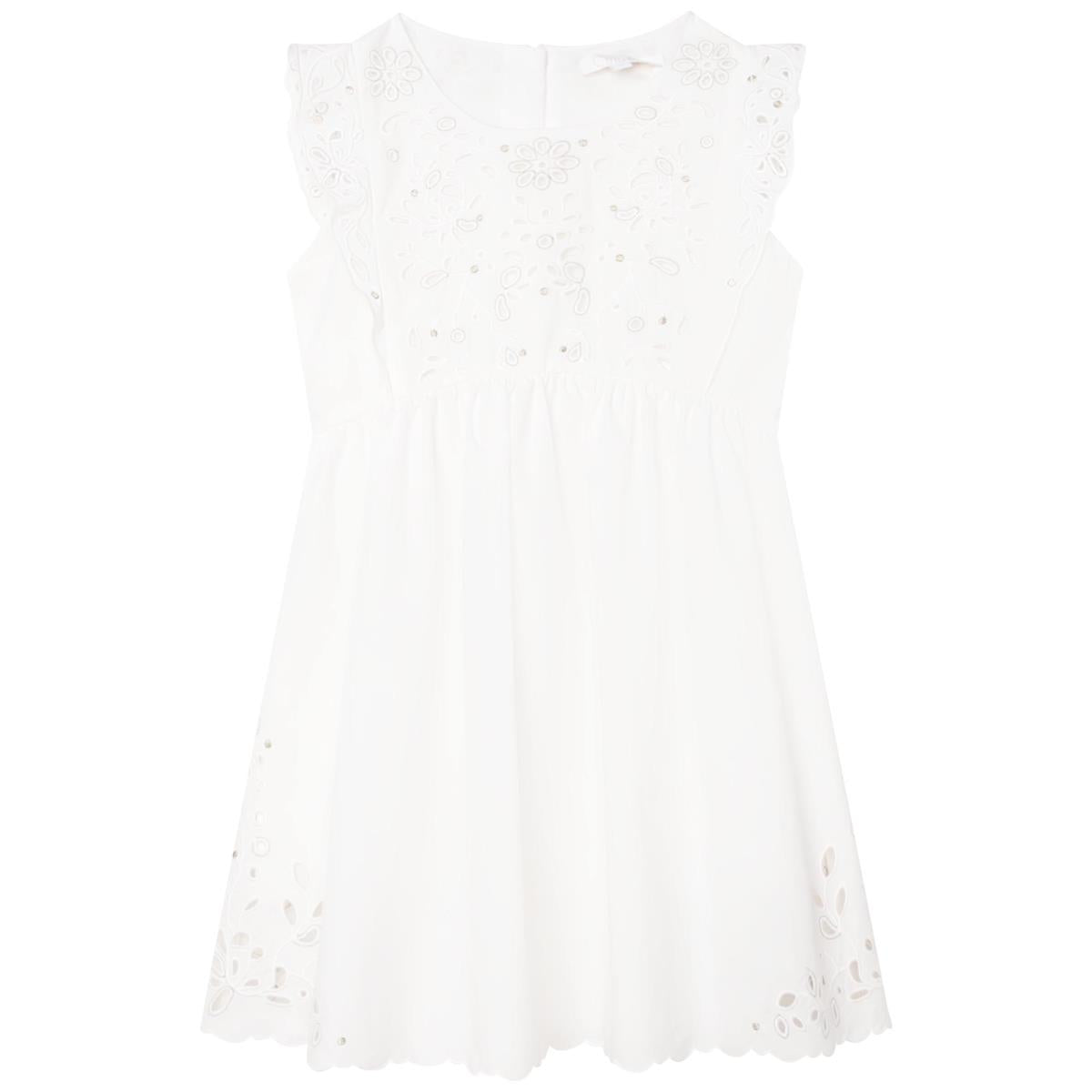 Girls White Dress