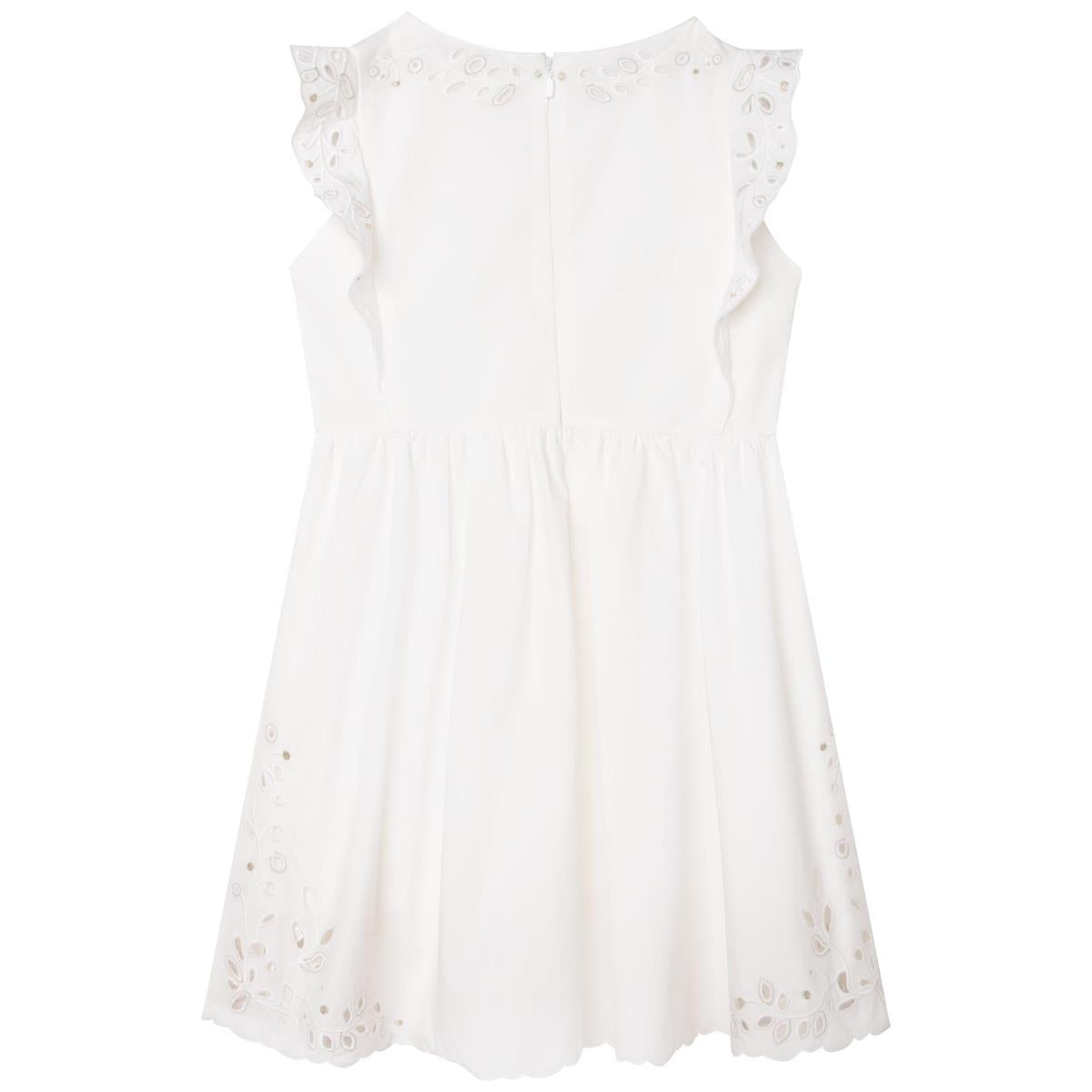 Girls White Dress