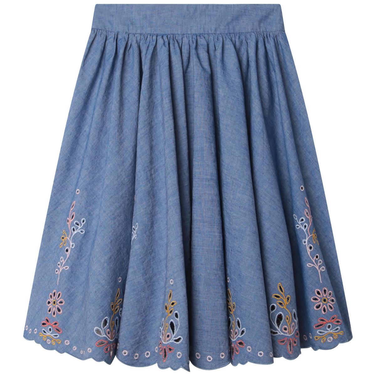 Girls Blue Skirt