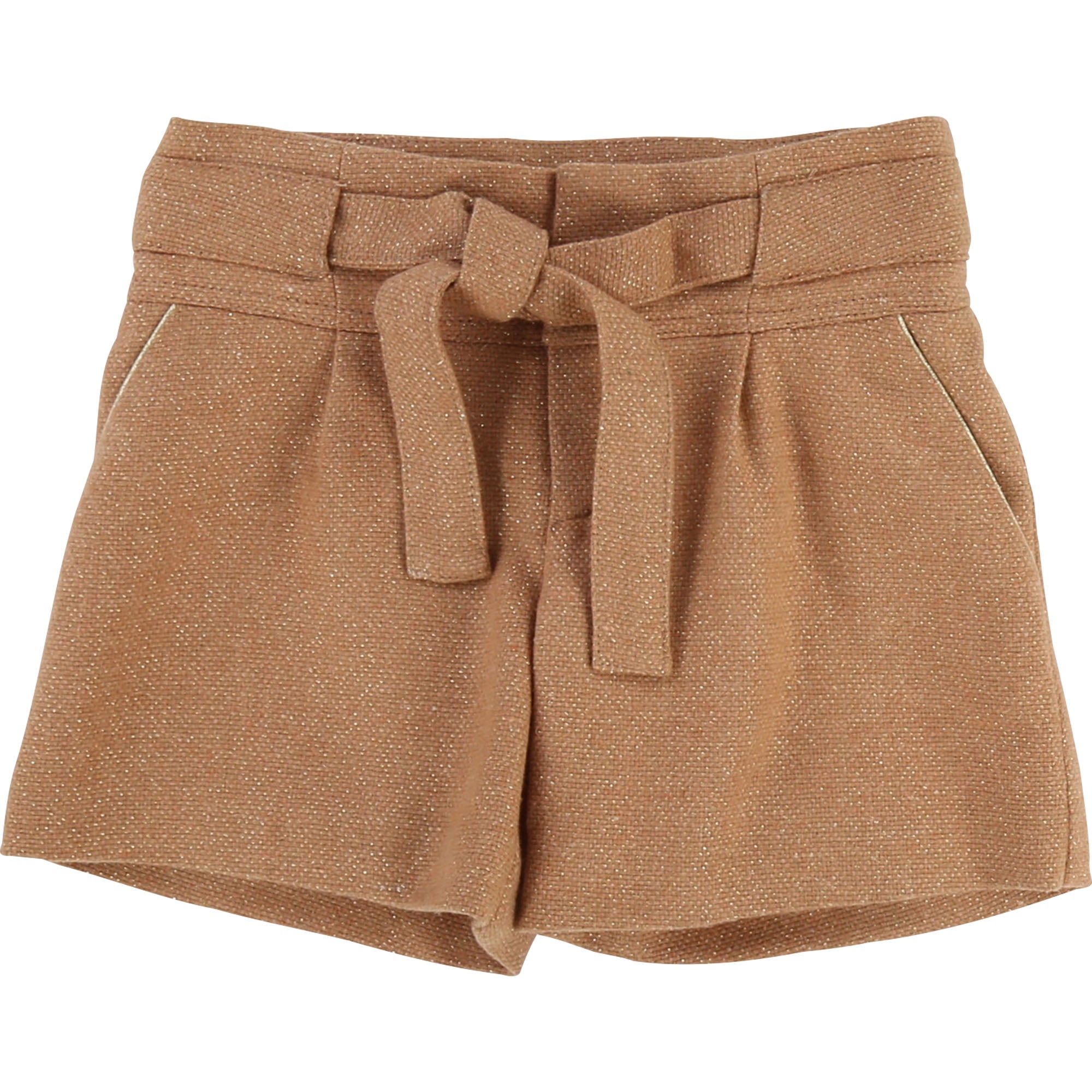 Girls Beige Shorts