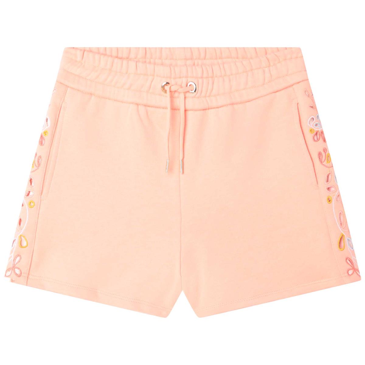 Girls Light Pink Shorts