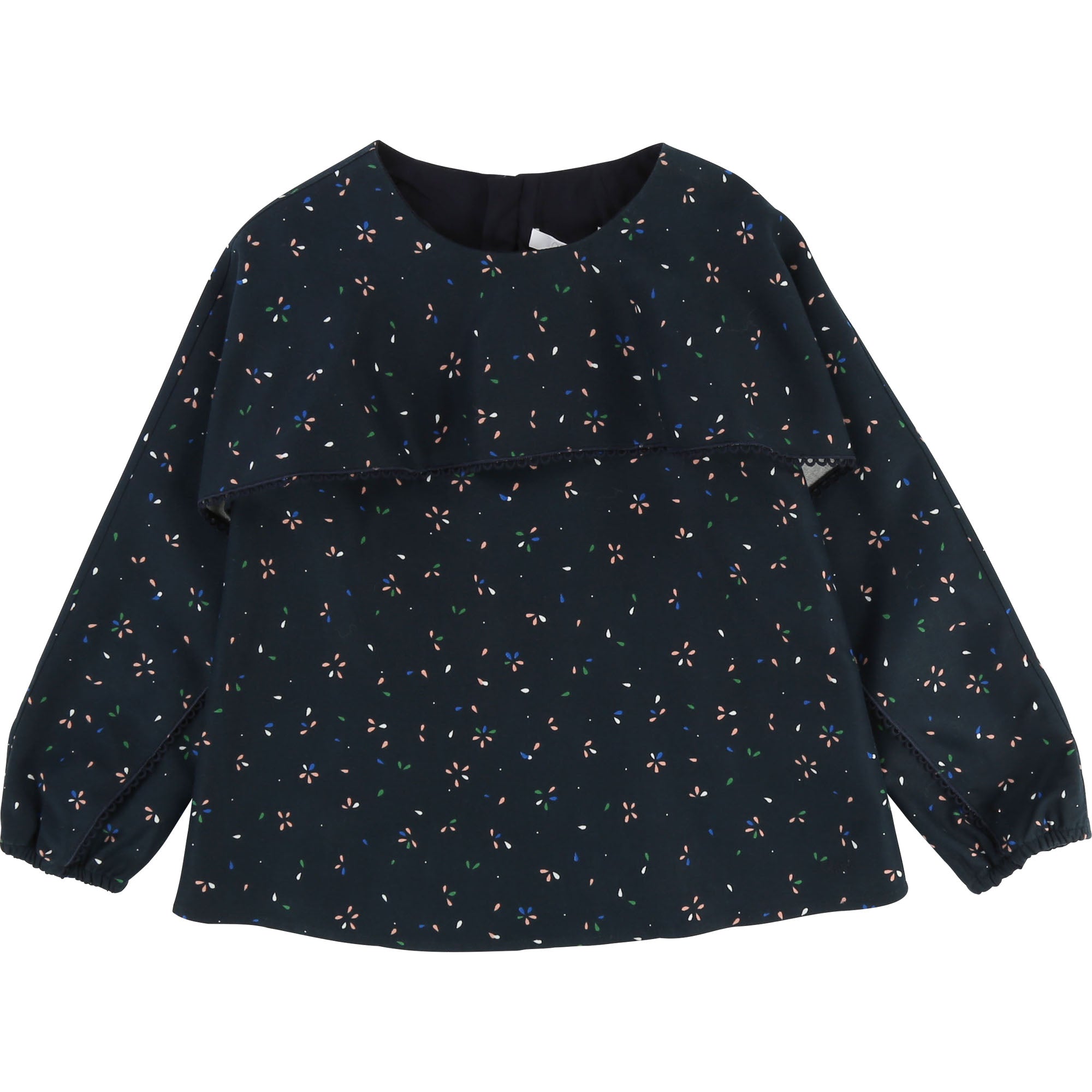 Girls Blue Viscose Blouse