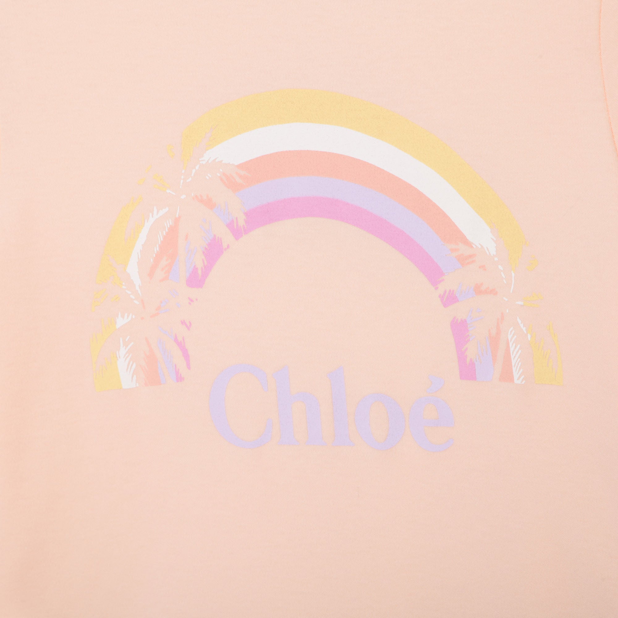 Girls Pink Cotton T-Shirt