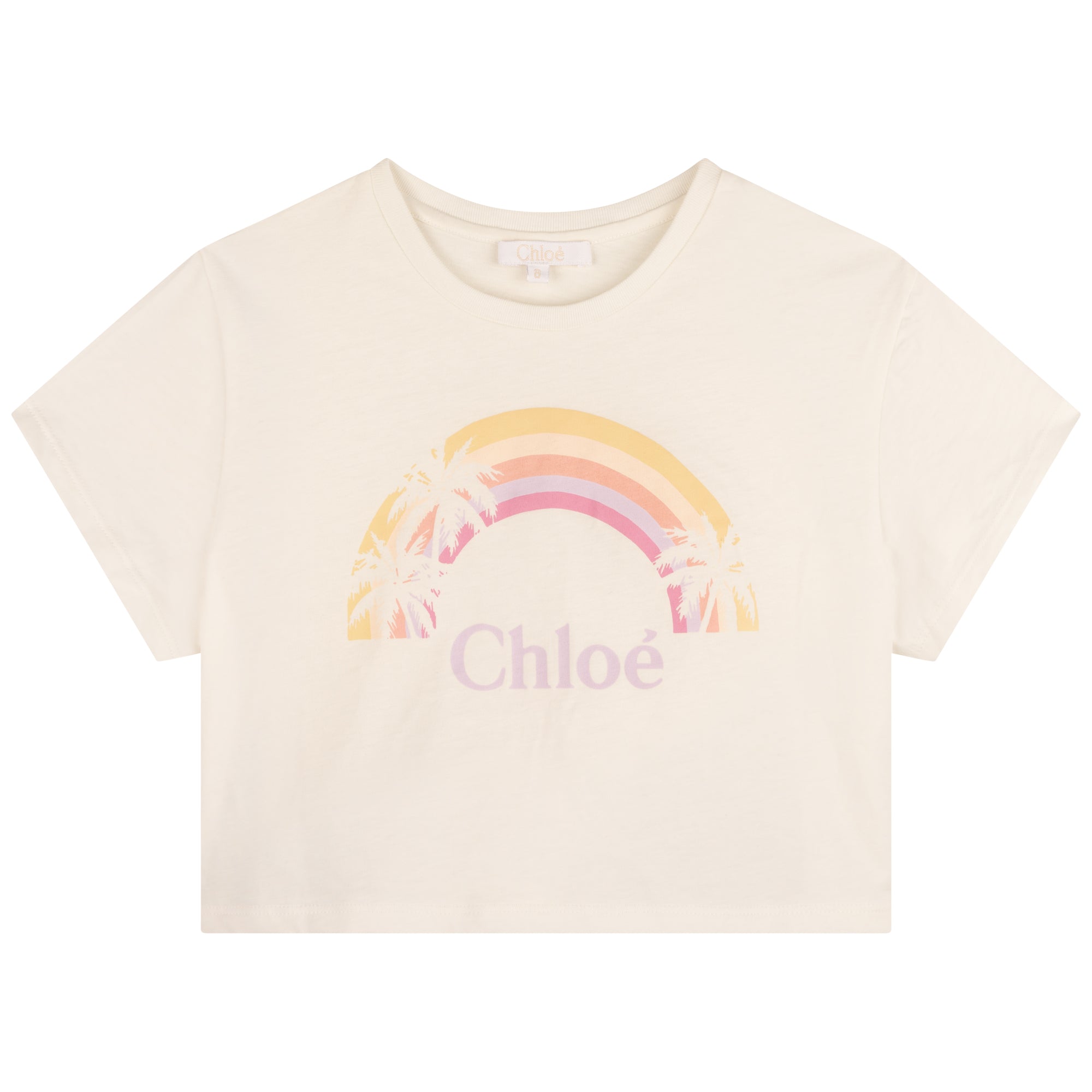 Boy & Girls White Cotton T-Shirts