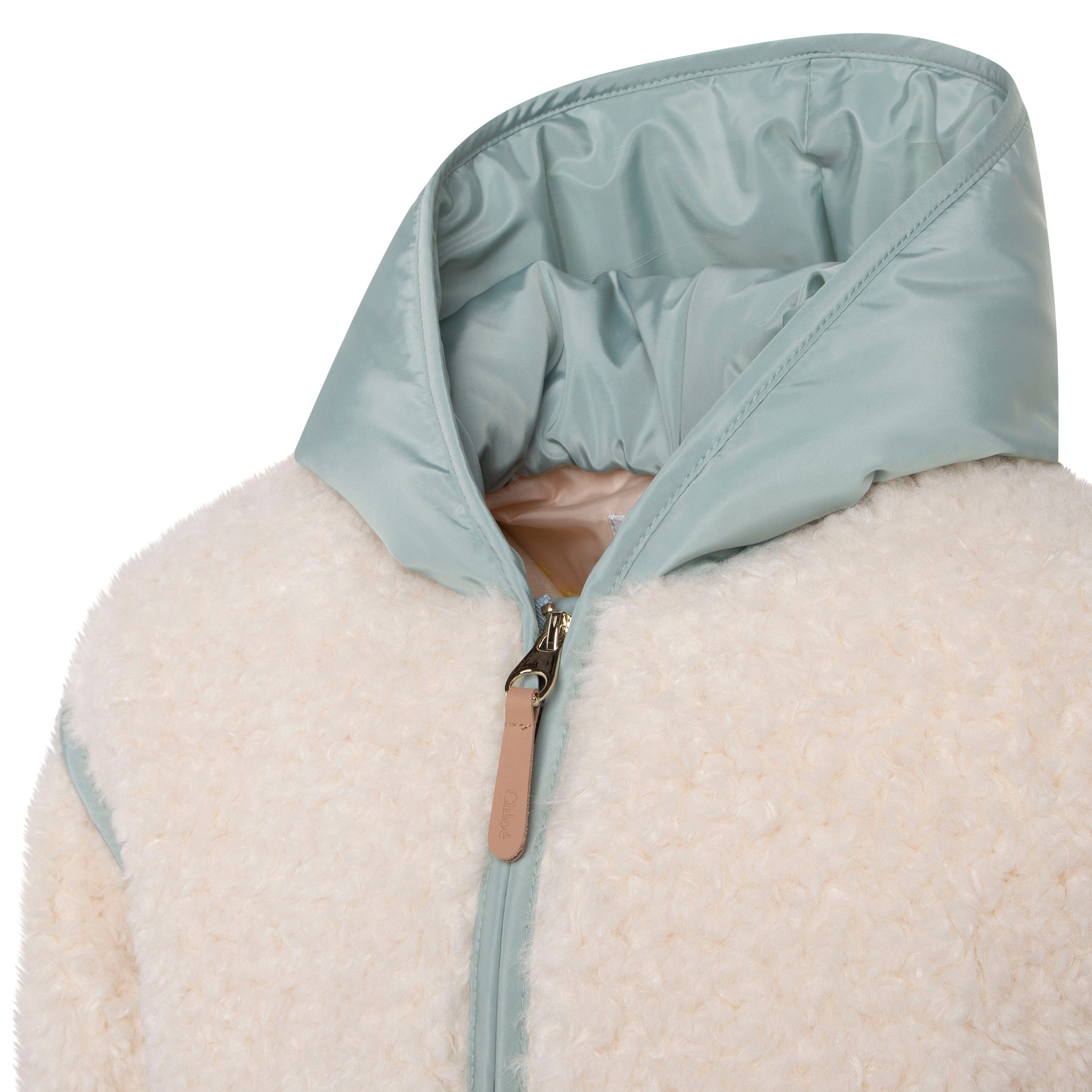 Girls Green Padded Jacket