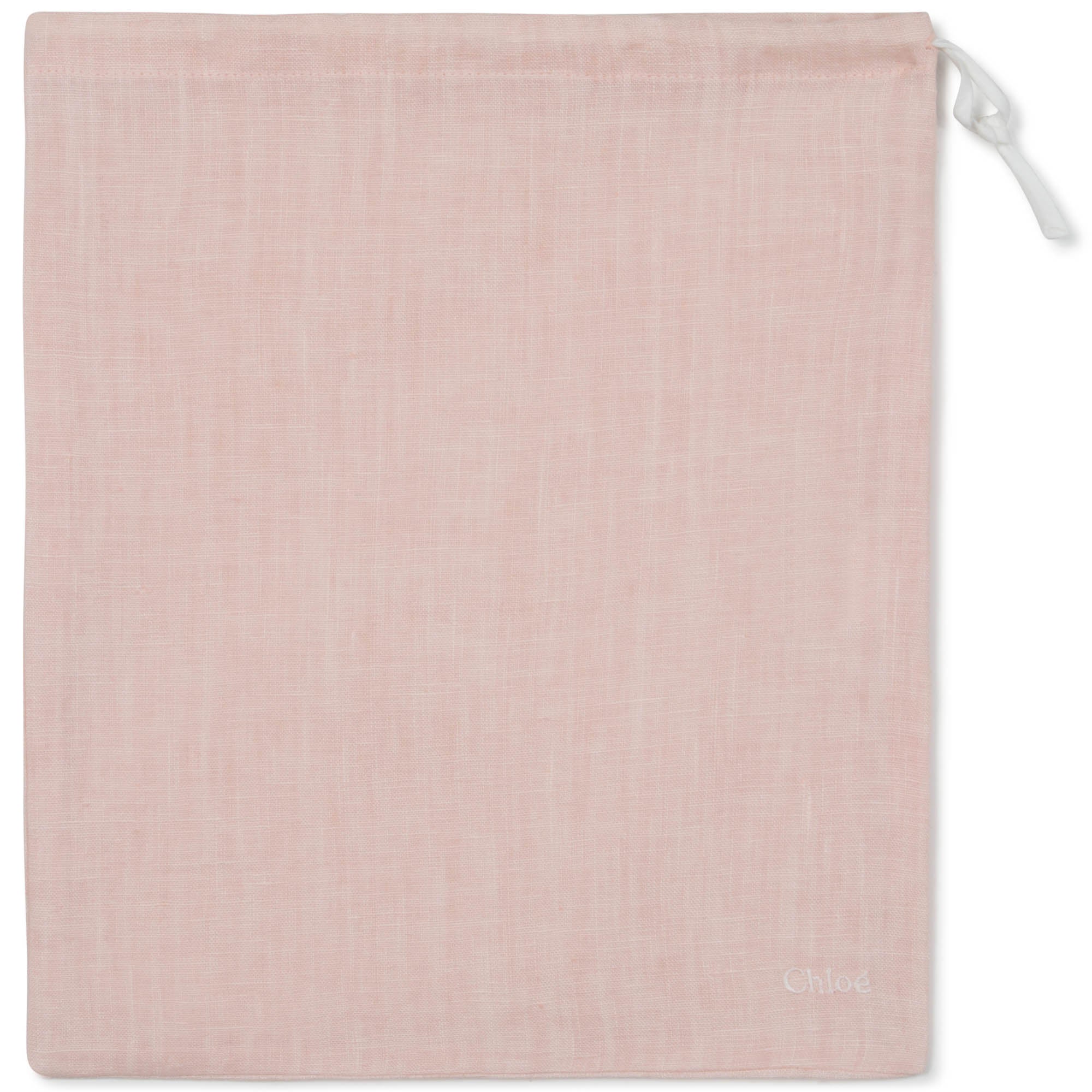 Girls Pink Cotton Nightwear Dress