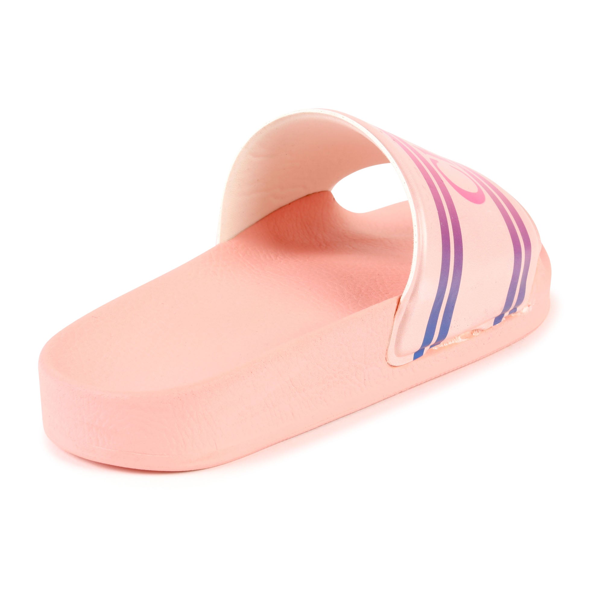 Girls Pink Logo Sandals