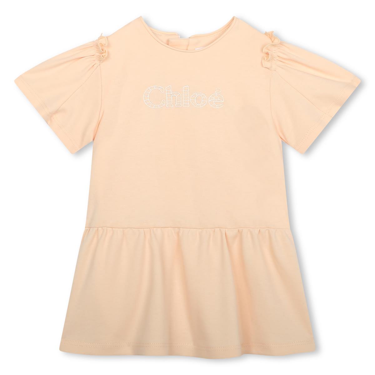 Baby Girls Light Pink Cotton Dress