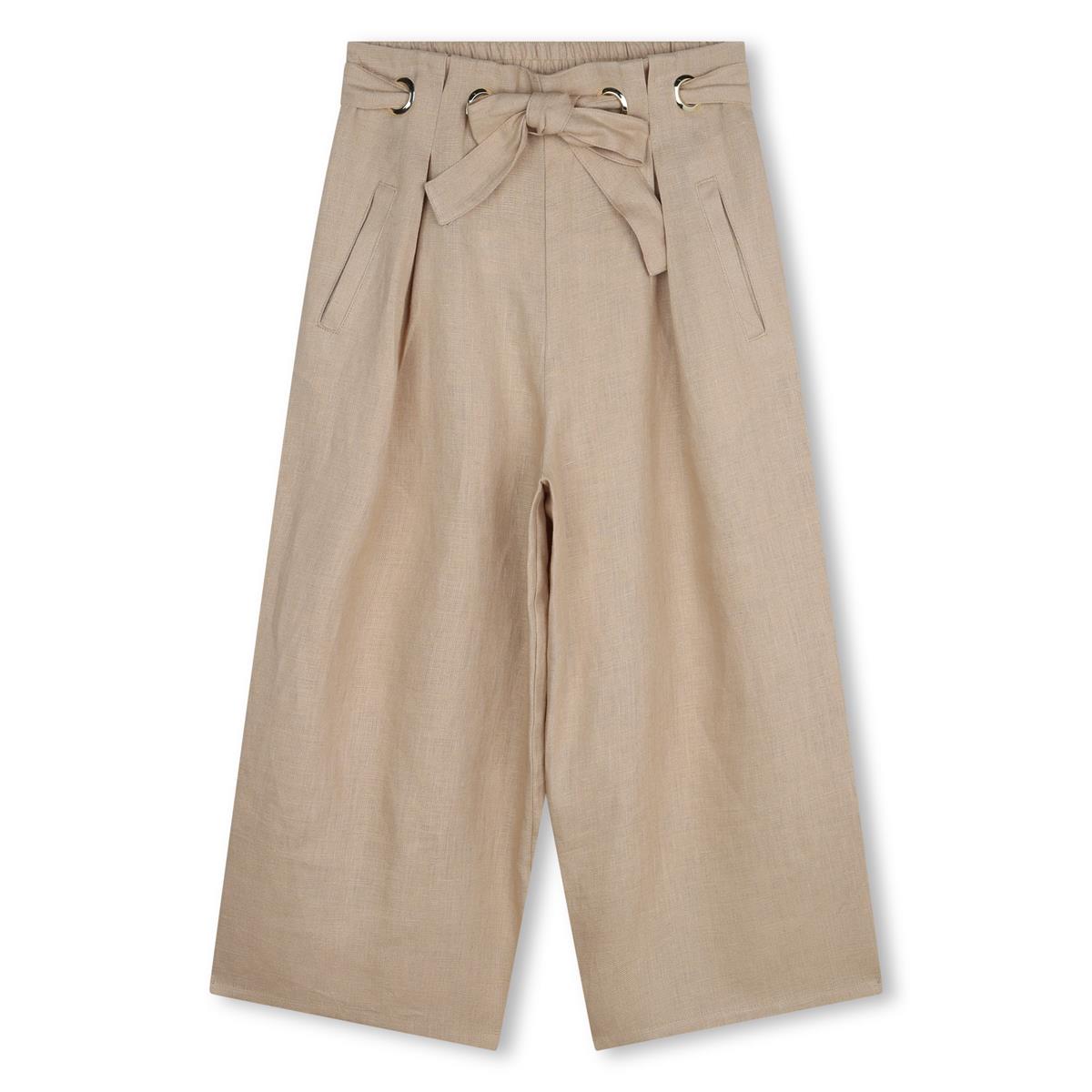 Girls Beige Trousers