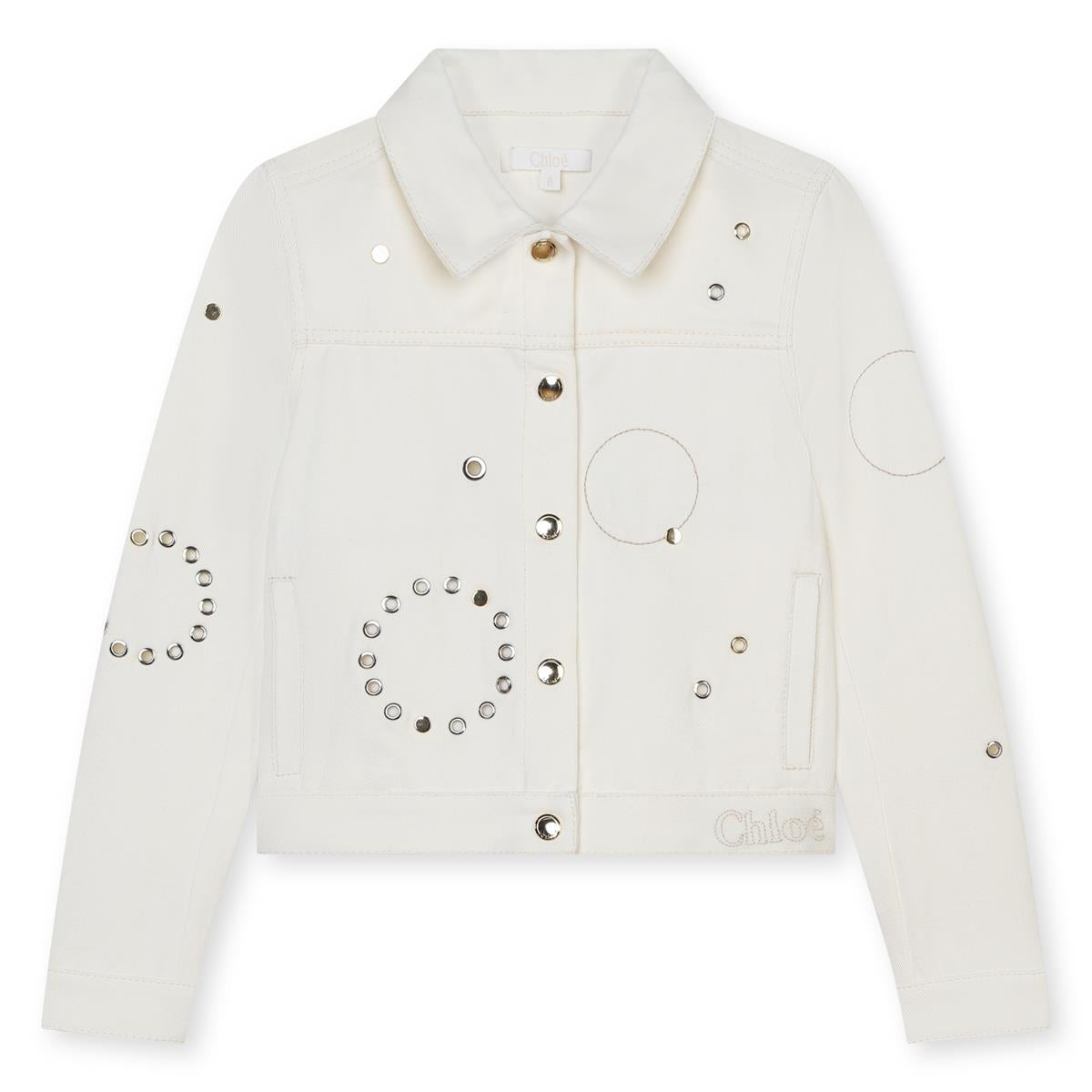 Girls White Jacket