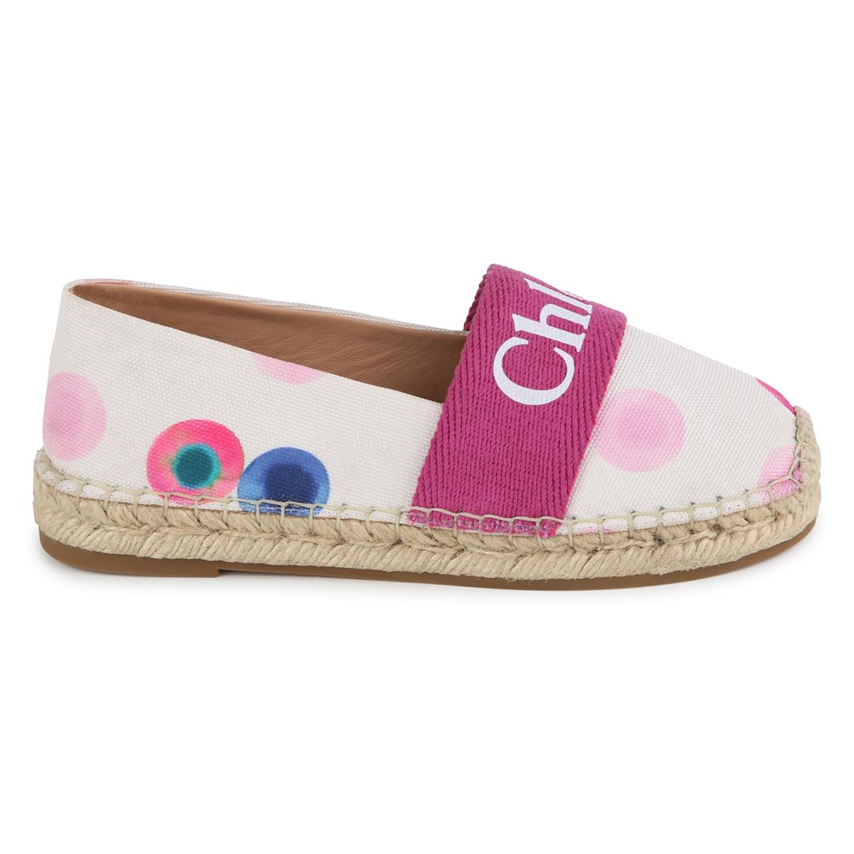 Girls White Flat Shoes