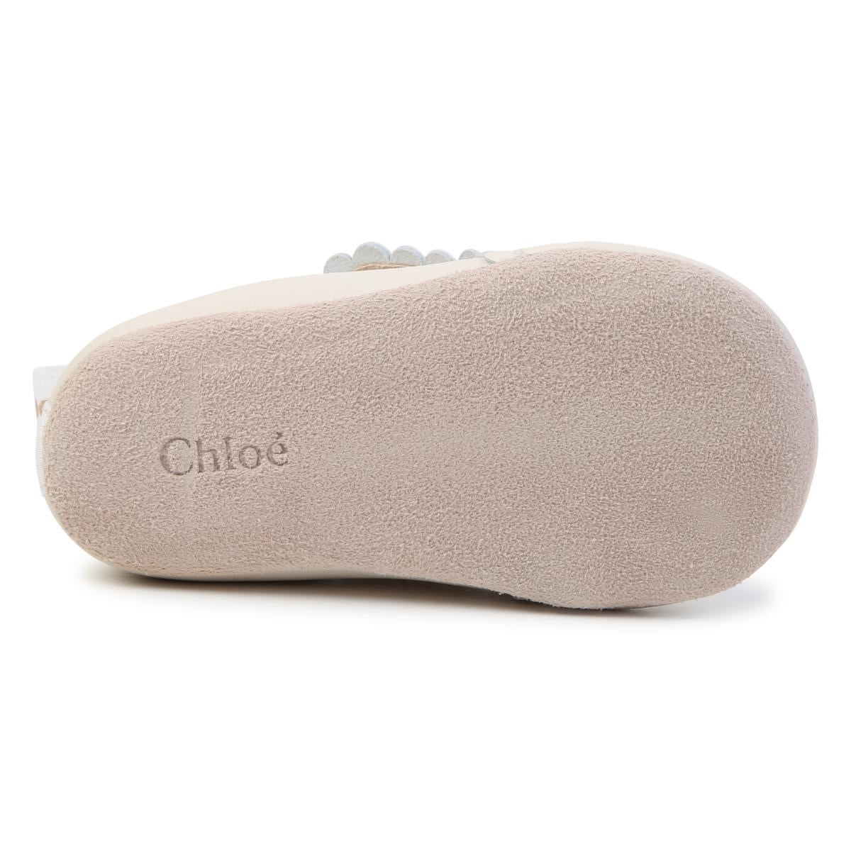 Baby Girls White Flat Shoes