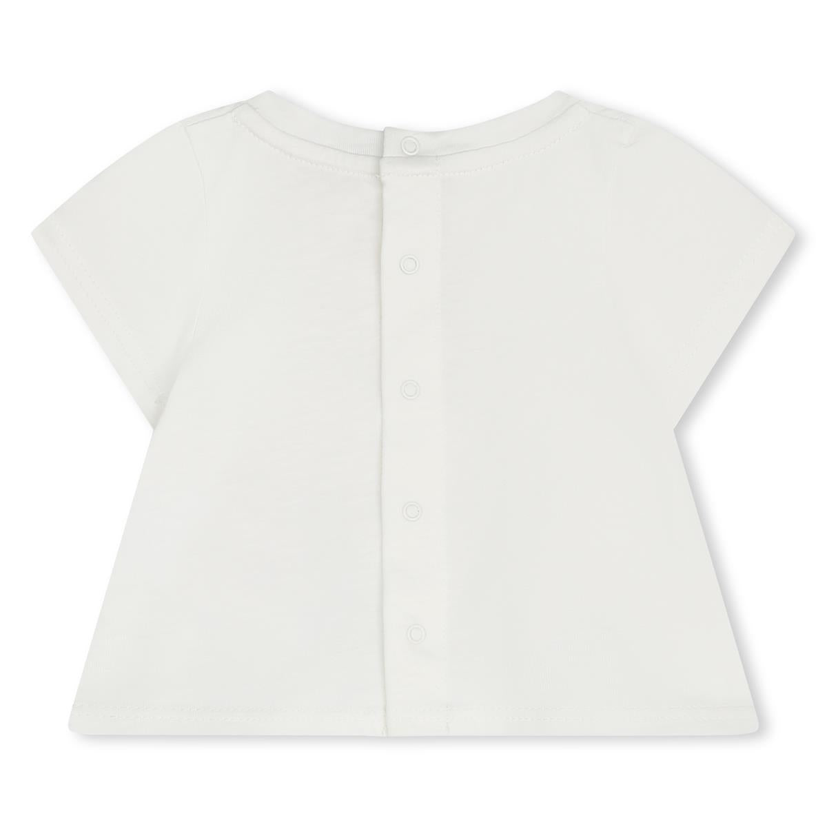 Baby Girls White Cotton Set