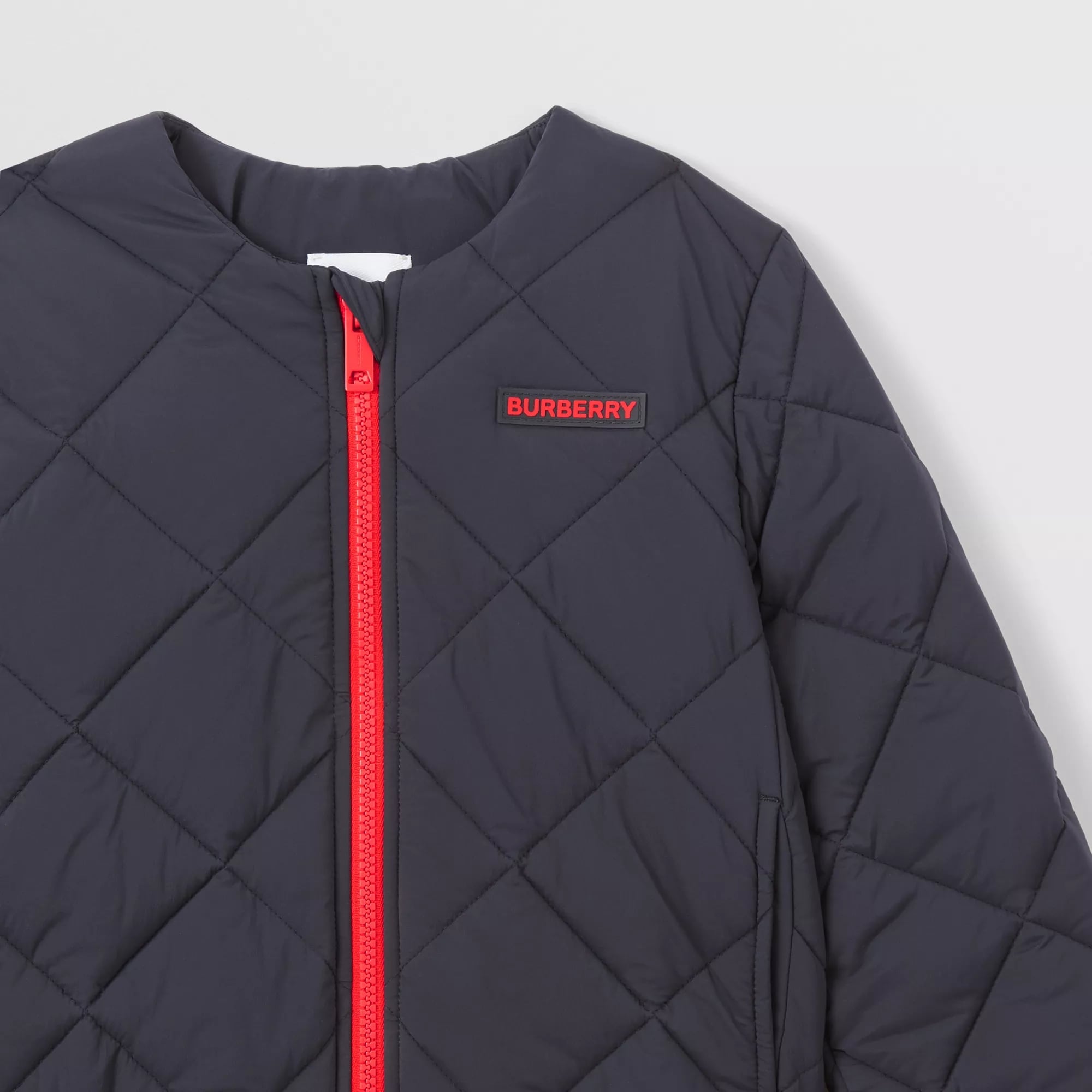 Girls Navy Padded Jacket