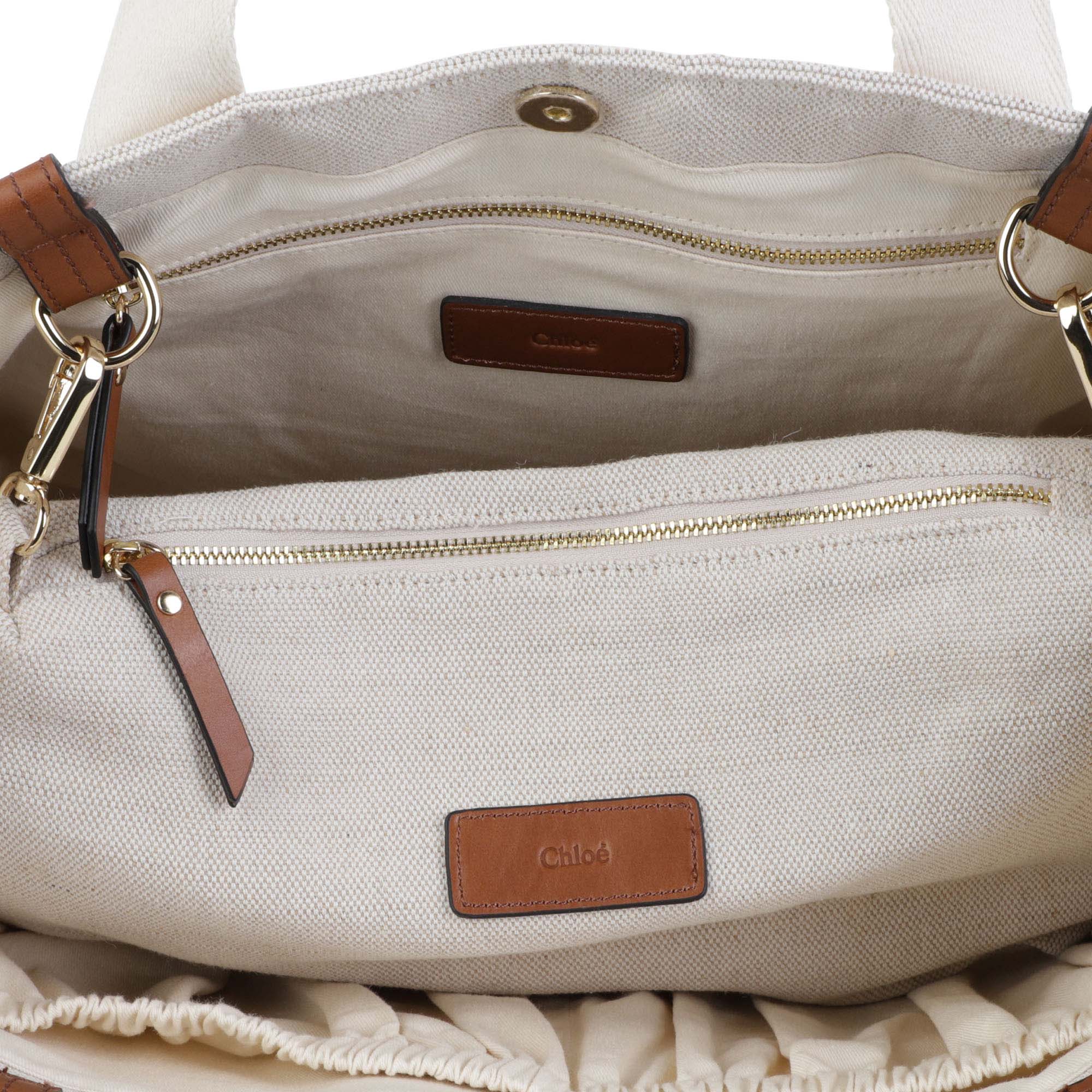 Girls White Logo Handbag