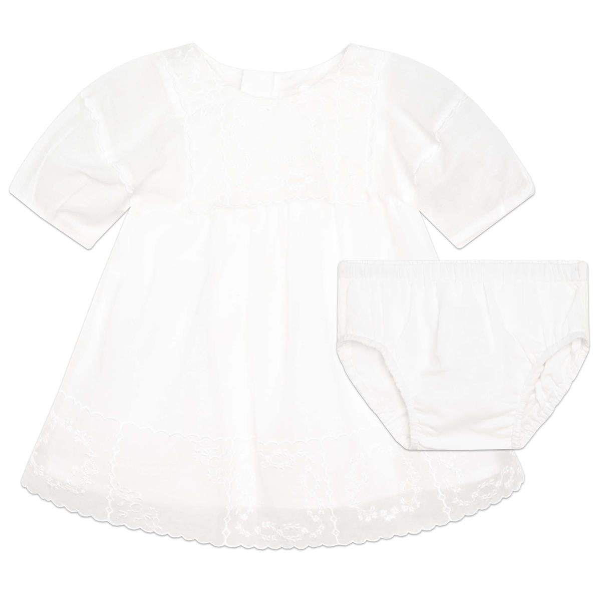 Baby Girls White Dress Set