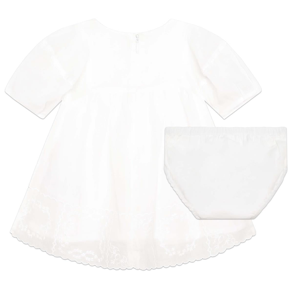 Baby Girls White Dress Set