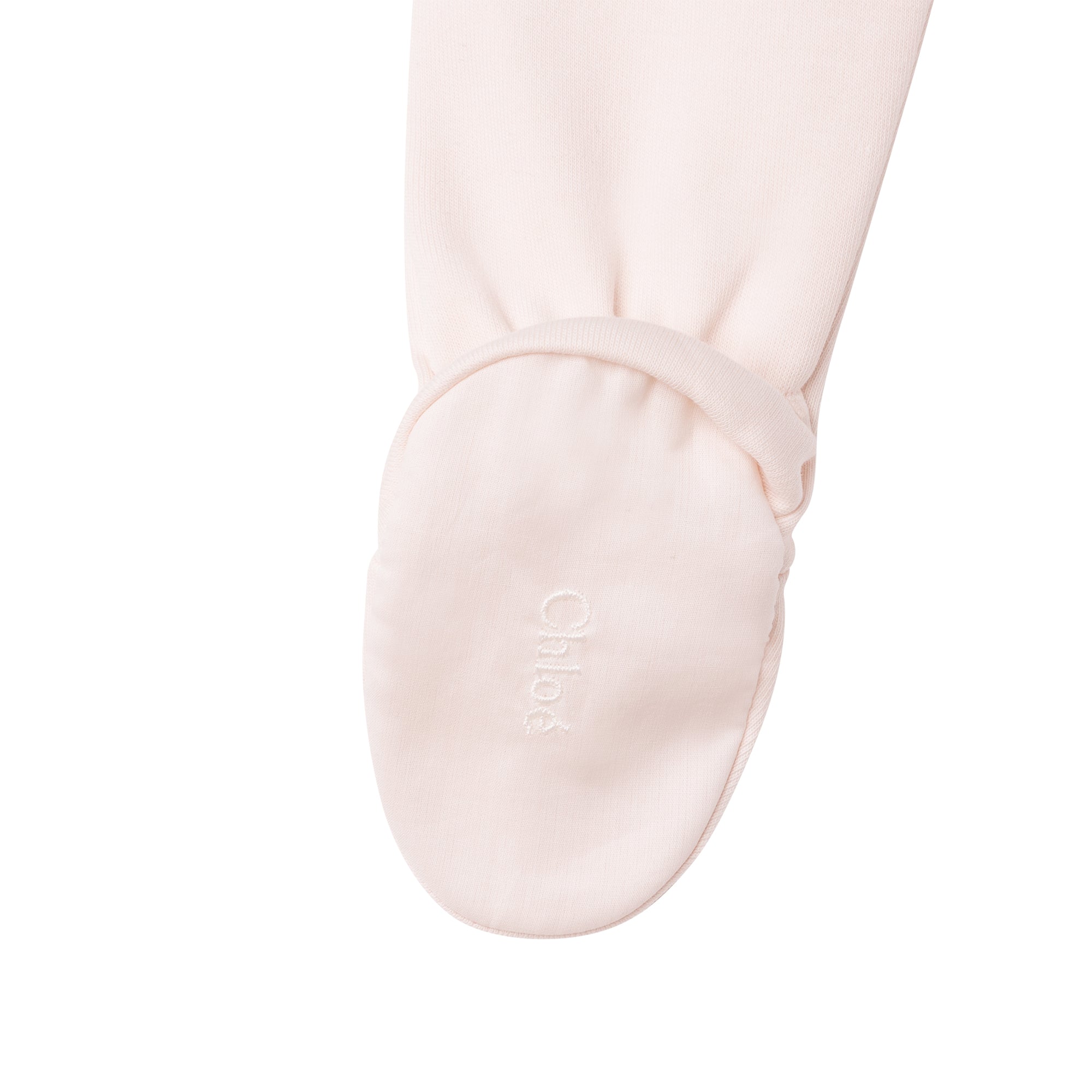 Baby Girls Pink Cotton Babysuit