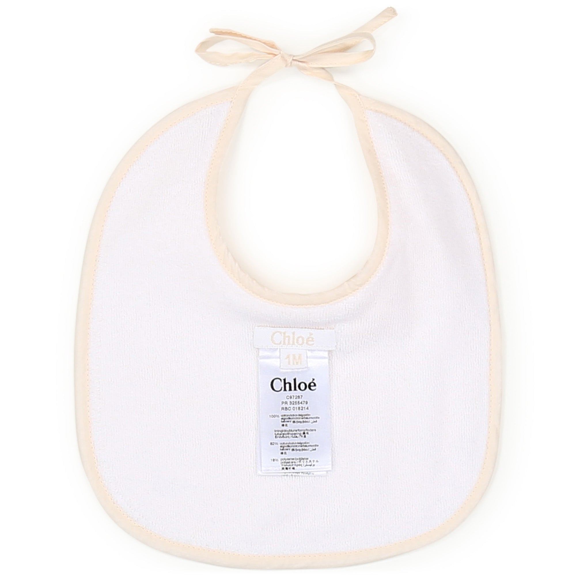 Baby Girls White Cotton Babysuit Set