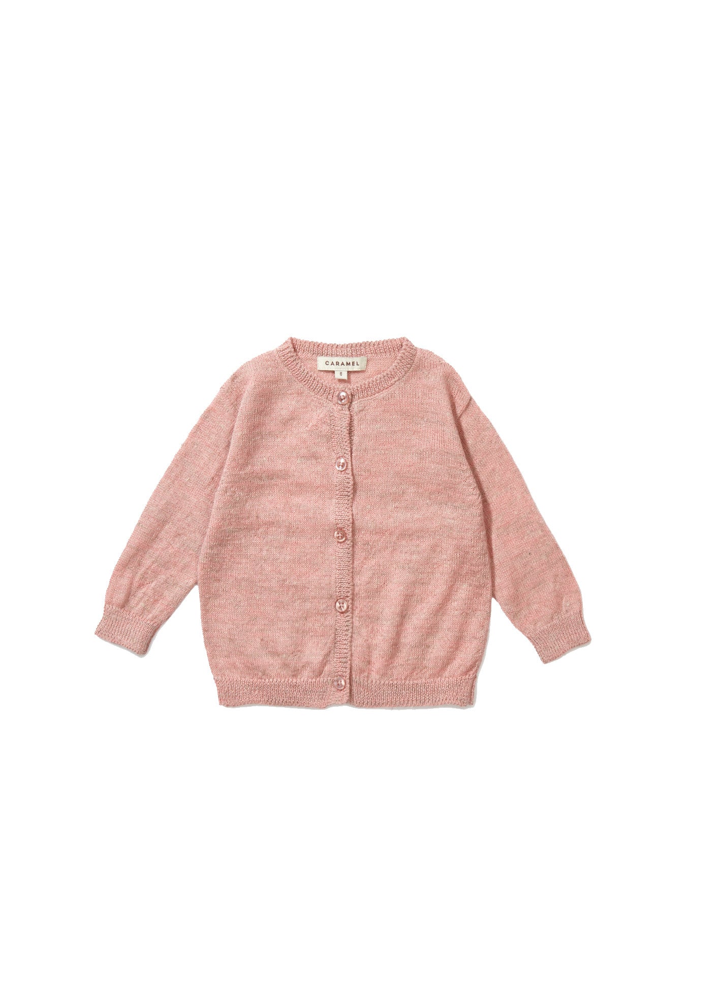 Baby Girls Pink Knitted Cardigan