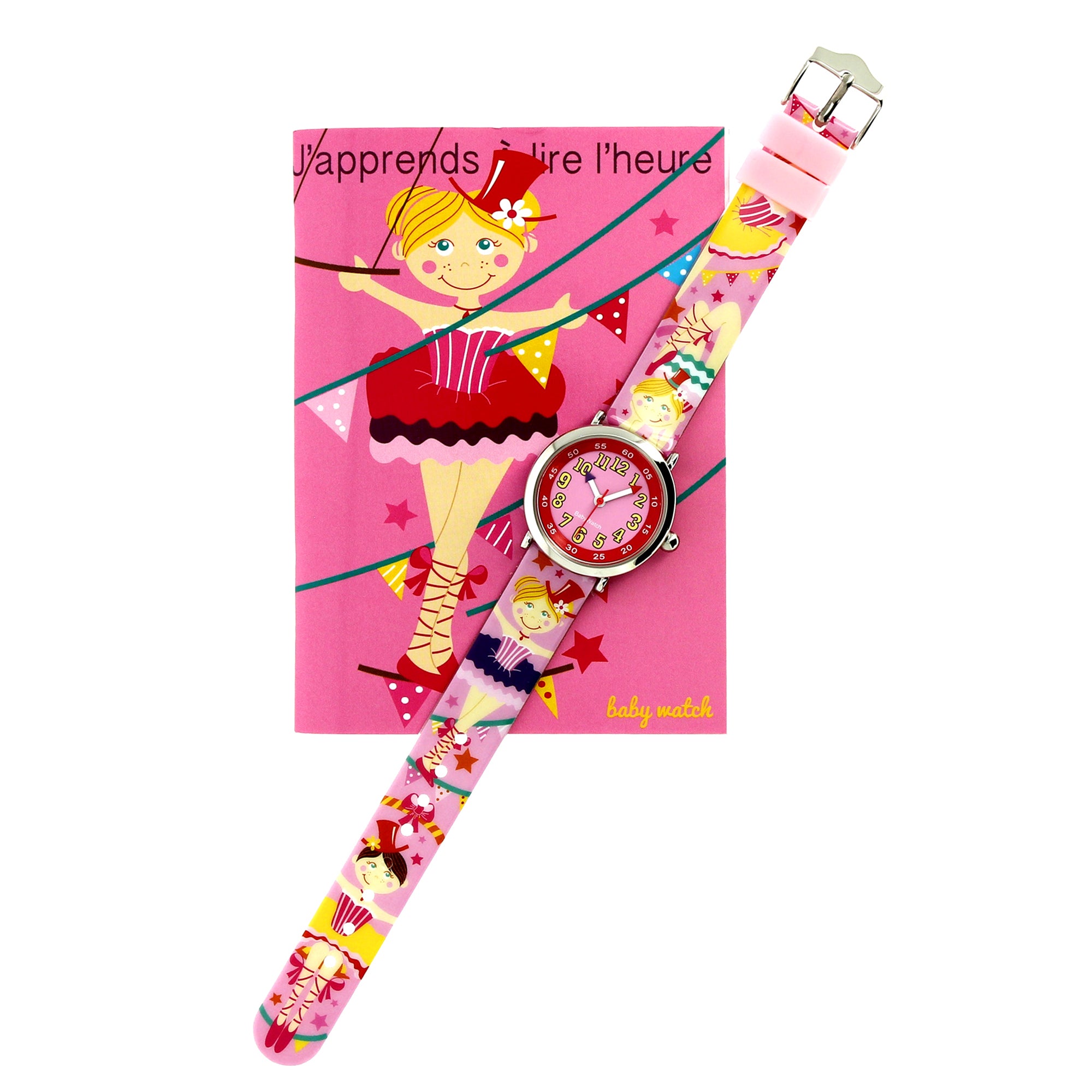 Girls Pink Watch（4-7Y）